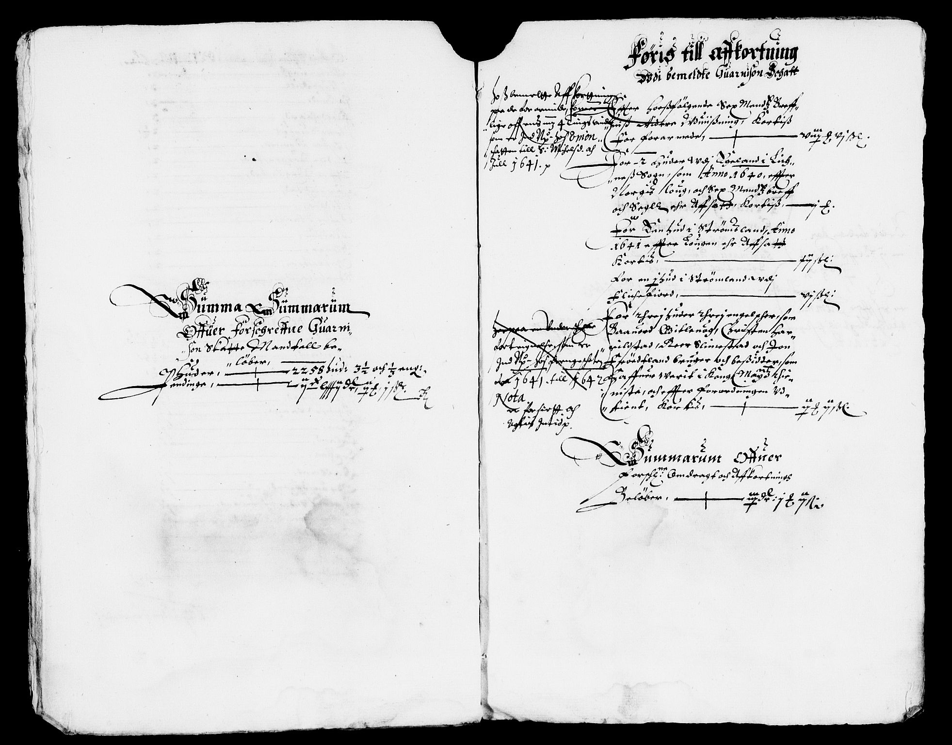 Rentekammeret inntil 1814, Reviderte regnskaper, Lensregnskaper, AV/RA-EA-5023/R/Rb/Rbr/L0013: Lista len, 1640-1642