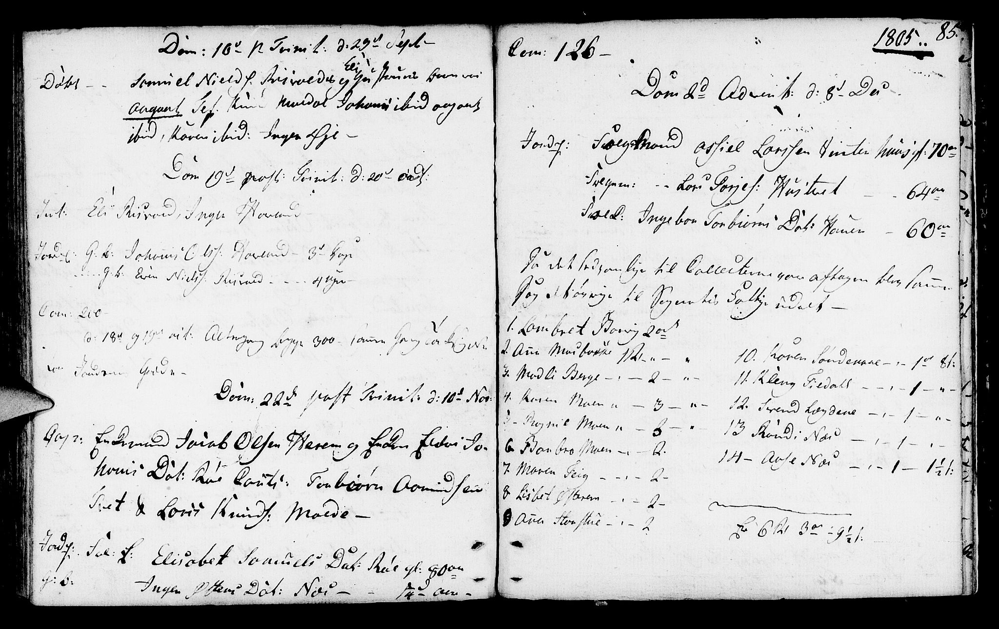 Suldal sokneprestkontor, AV/SAST-A-101845/01/IV/L0002: Parish register (official) no. A 2, 1780-1808, p. 85