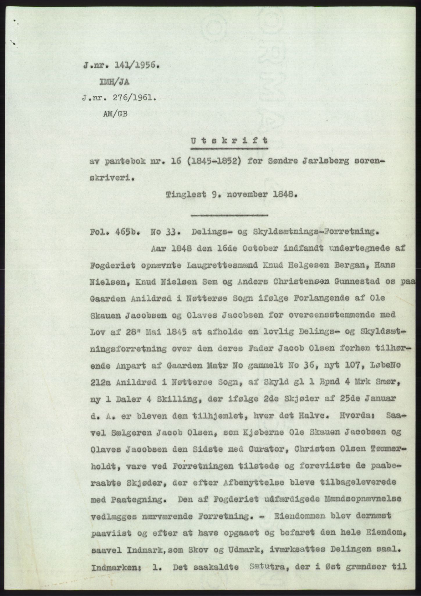 Statsarkivet i Kongsberg, SAKO/A-0001, 1955-1956, p. 206