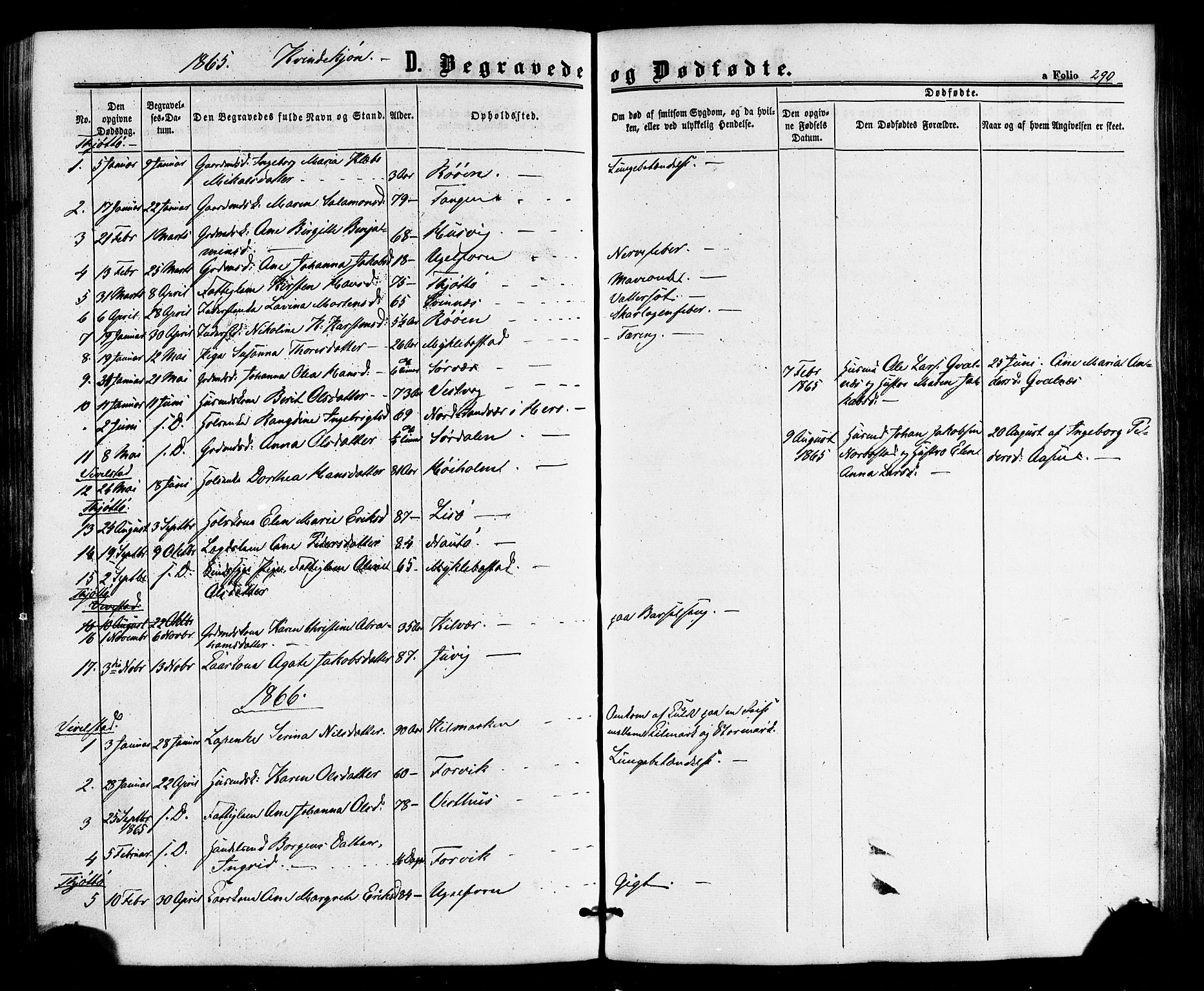 Ministerialprotokoller, klokkerbøker og fødselsregistre - Nordland, AV/SAT-A-1459/817/L0262: Parish register (official) no. 817A03/ 1, 1862-1877, p. 290