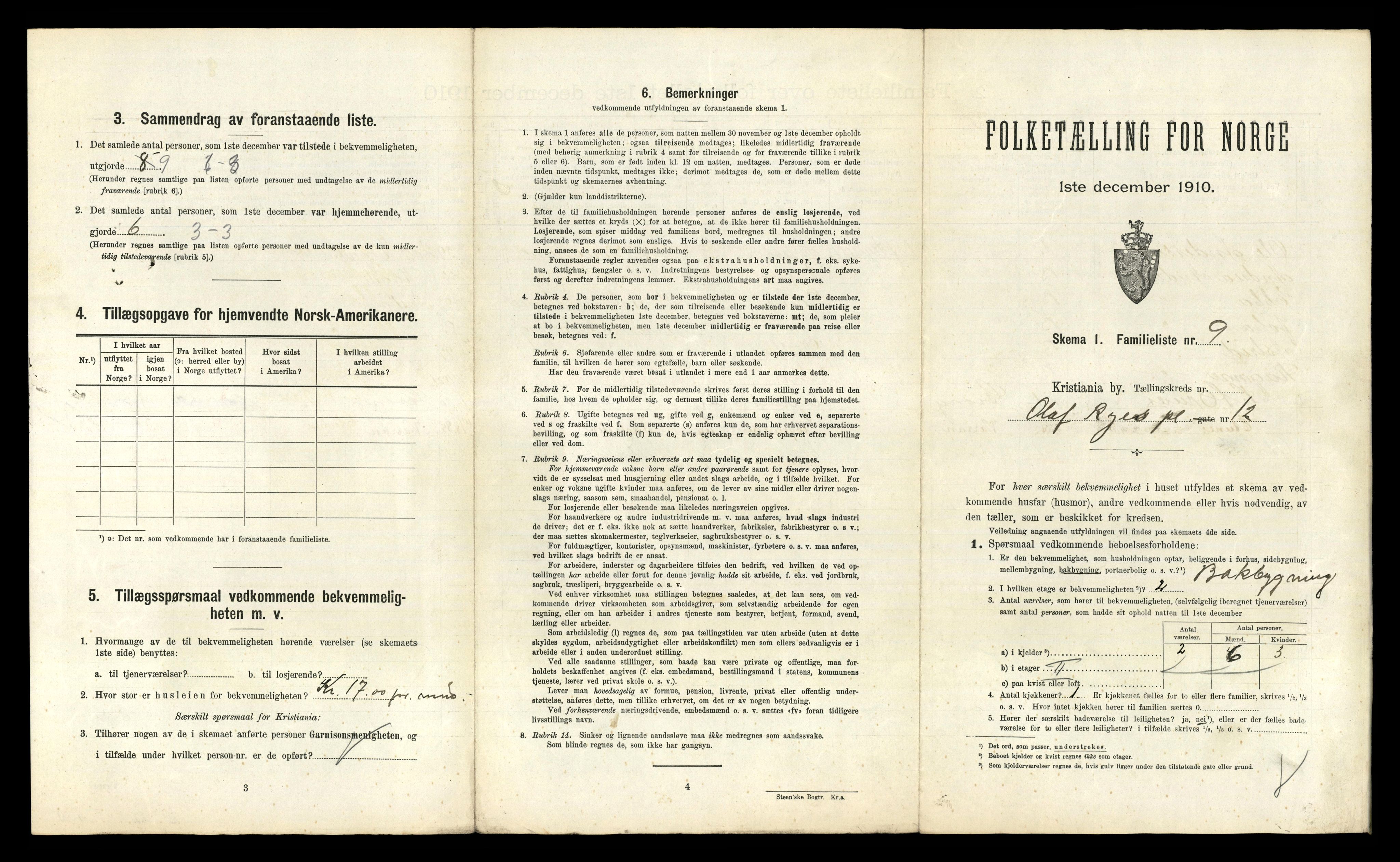 RA, 1910 census for Kristiania, 1910, p. 73727