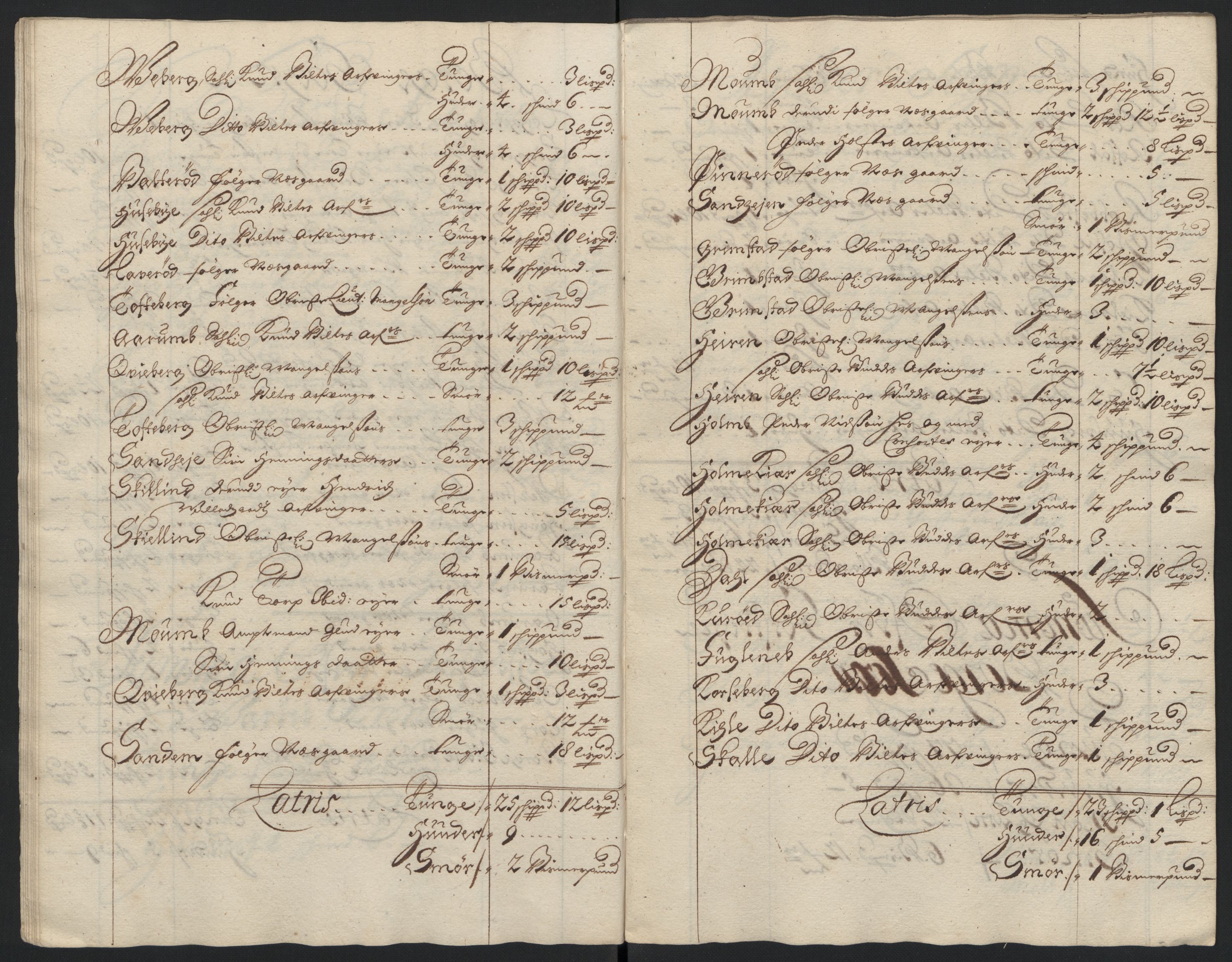 Rentekammeret inntil 1814, Reviderte regnskaper, Fogderegnskap, AV/RA-EA-4092/R04/L0127: Fogderegnskap Moss, Onsøy, Tune, Veme og Åbygge, 1698, p. 42