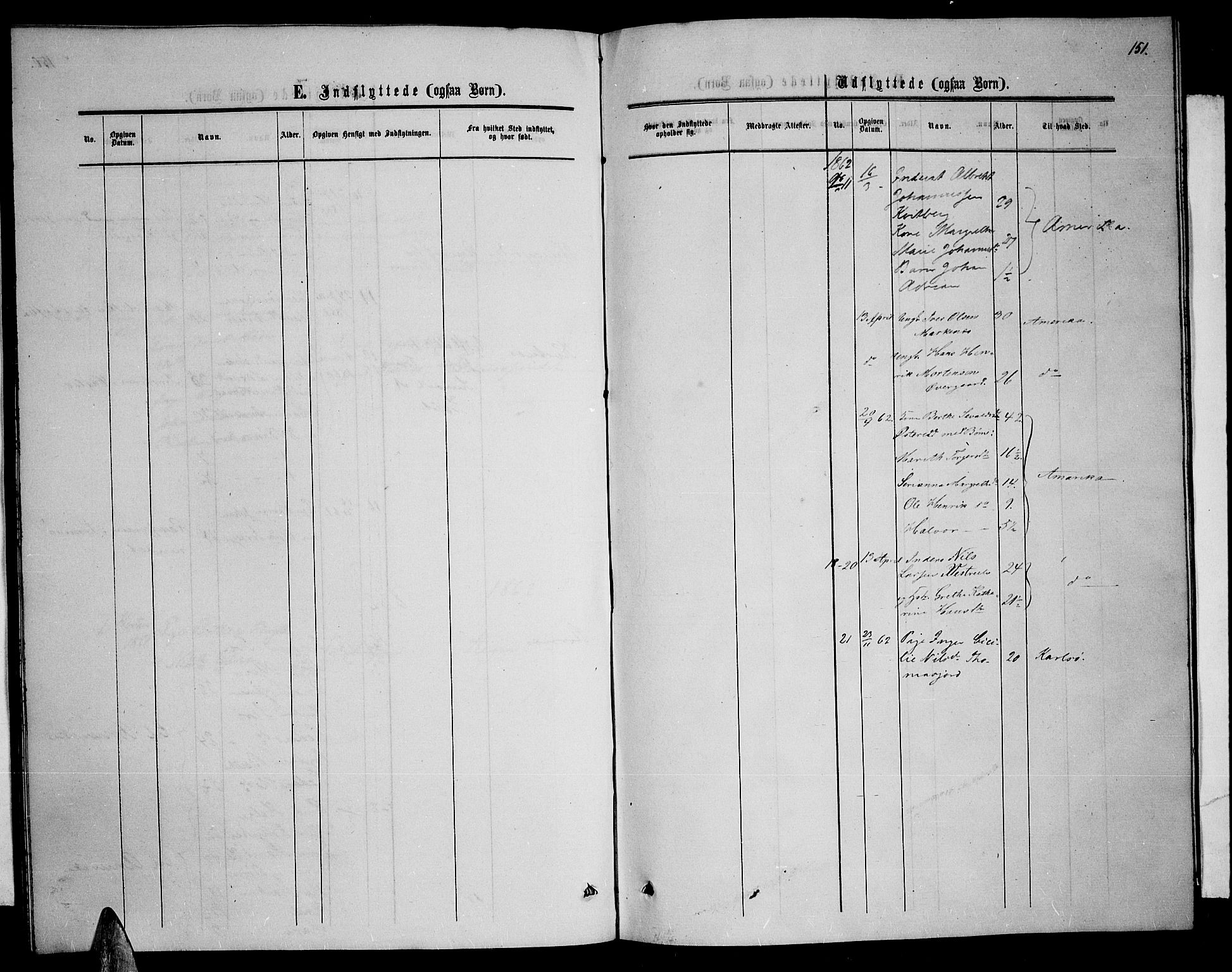 Balsfjord sokneprestembete, SATØ/S-1303/G/Ga/L0005klokker: Parish register (copy) no. 5, 1856-1862, p. 151