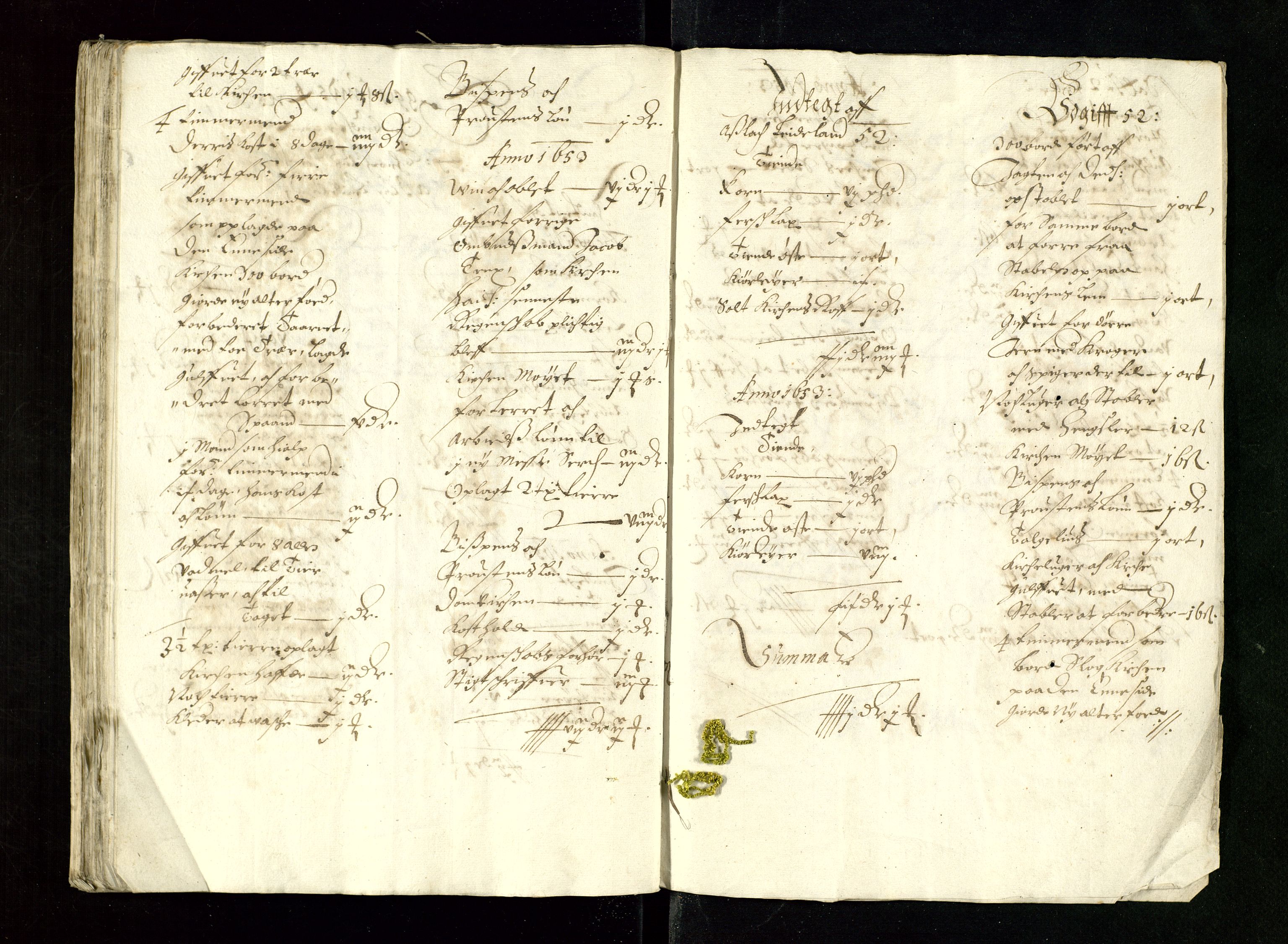 Stavanger len, AV/SAST-A-101870/Ob/L0024: Diverse, 1650-1659, p. 132