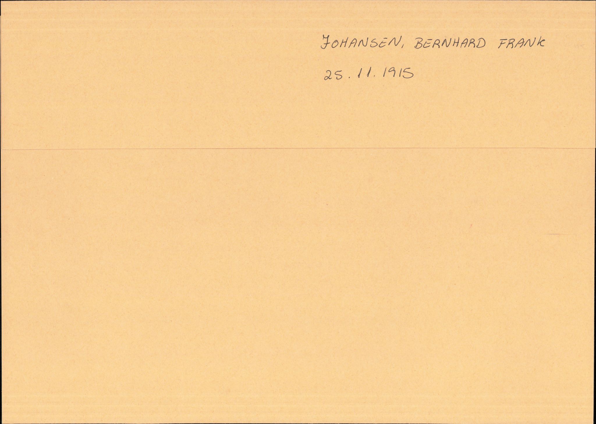 Forsvaret, Forsvarets overkommando/Luftforsvarsstaben, RA/RAFA-4079/P/Pa/L0041: Personellpapirer, 1915, p. 107