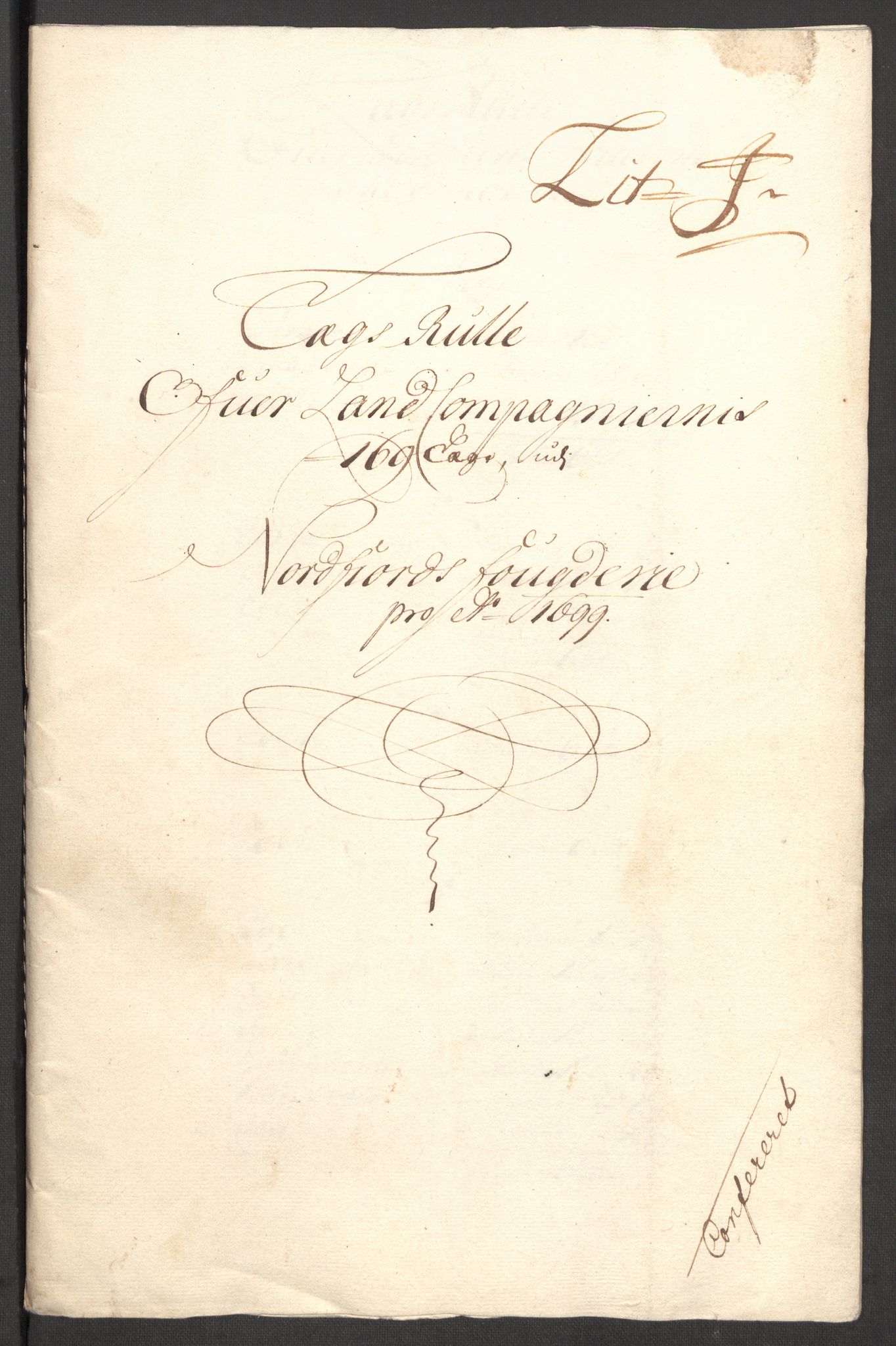Rentekammeret inntil 1814, Reviderte regnskaper, Fogderegnskap, RA/EA-4092/R53/L3424: Fogderegnskap Sunn- og Nordfjord, 1699, p. 301