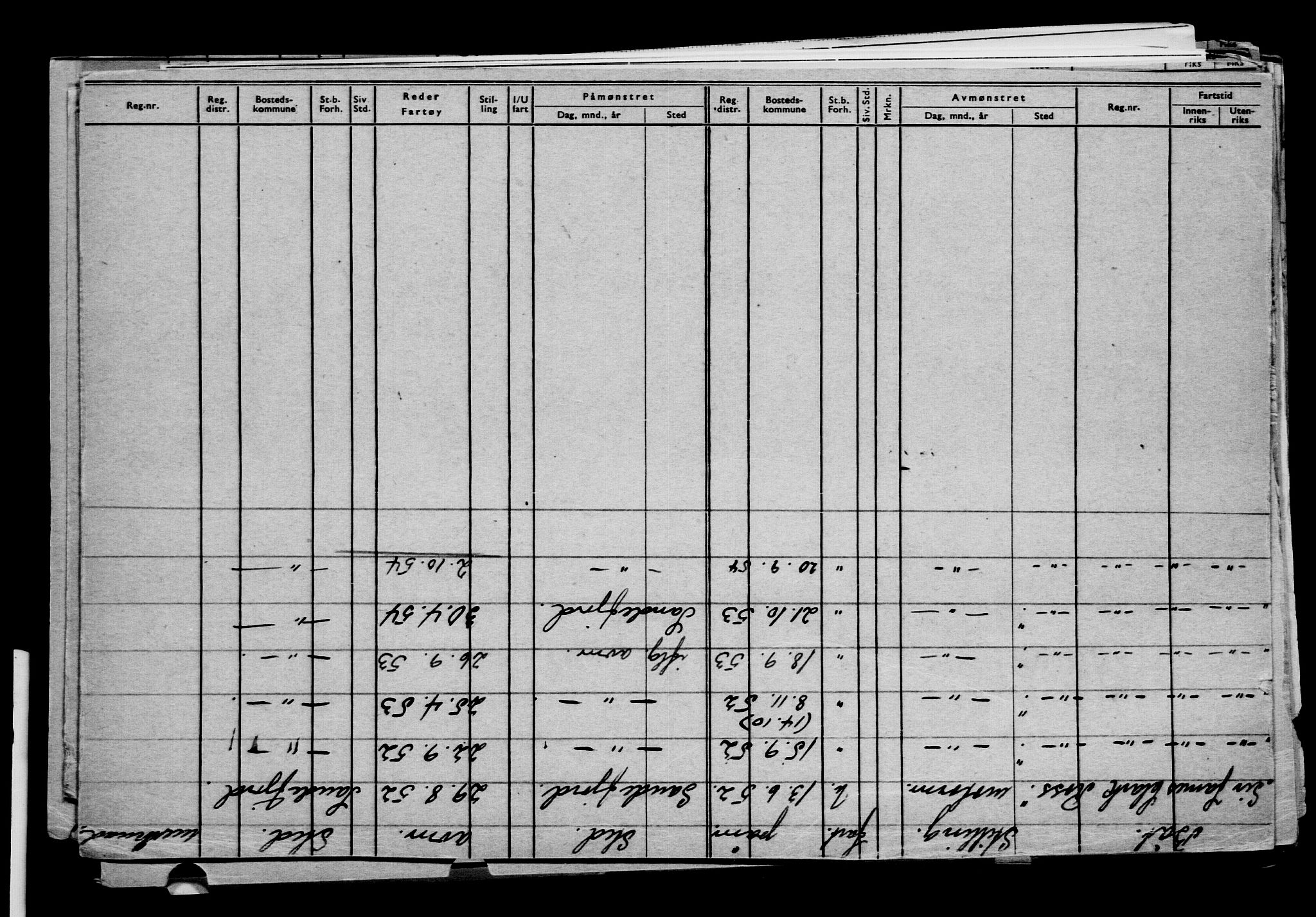 Direktoratet for sjømenn, AV/RA-S-3545/G/Gb/L0013: Hovedkort, 1893, p. 354