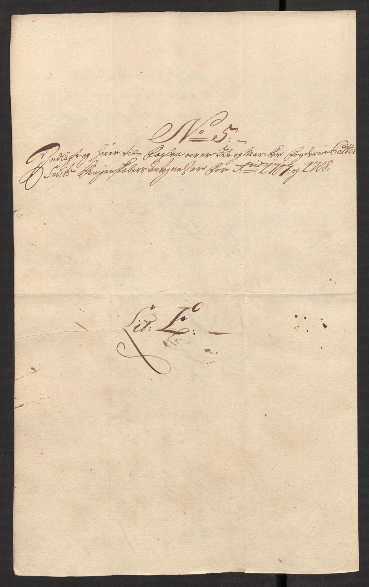 Rentekammeret inntil 1814, Reviderte regnskaper, Fogderegnskap, AV/RA-EA-4092/R01/L0018: Fogderegnskap Idd og Marker, 1707-1709, p. 260