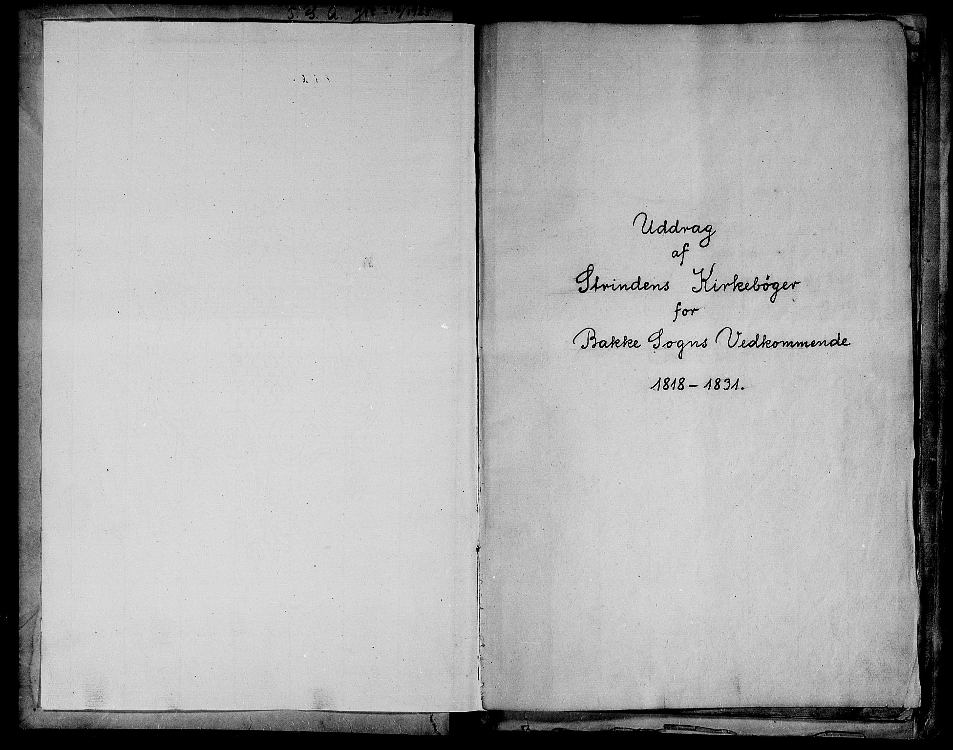 Ministerialprotokoller, klokkerbøker og fødselsregistre - Sør-Trøndelag, SAT/A-1456/604/L0182: Parish register (official) no. 604A03, 1818-1850
