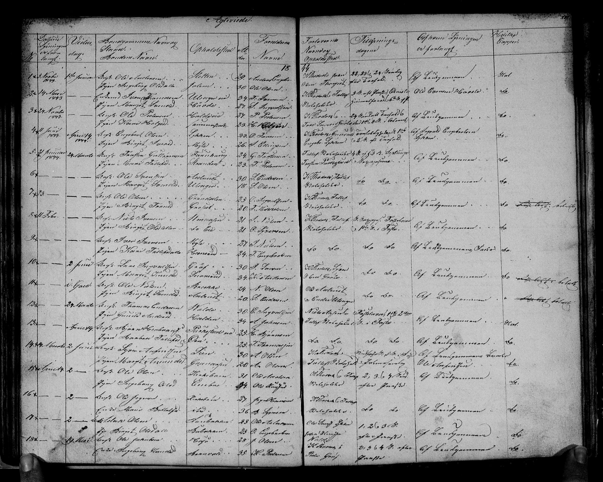 Gol kirkebøker, SAKO/A-226/G/Gb/L0003: Parish register (copy) no. II 3, 1844-1858, p. 100-101