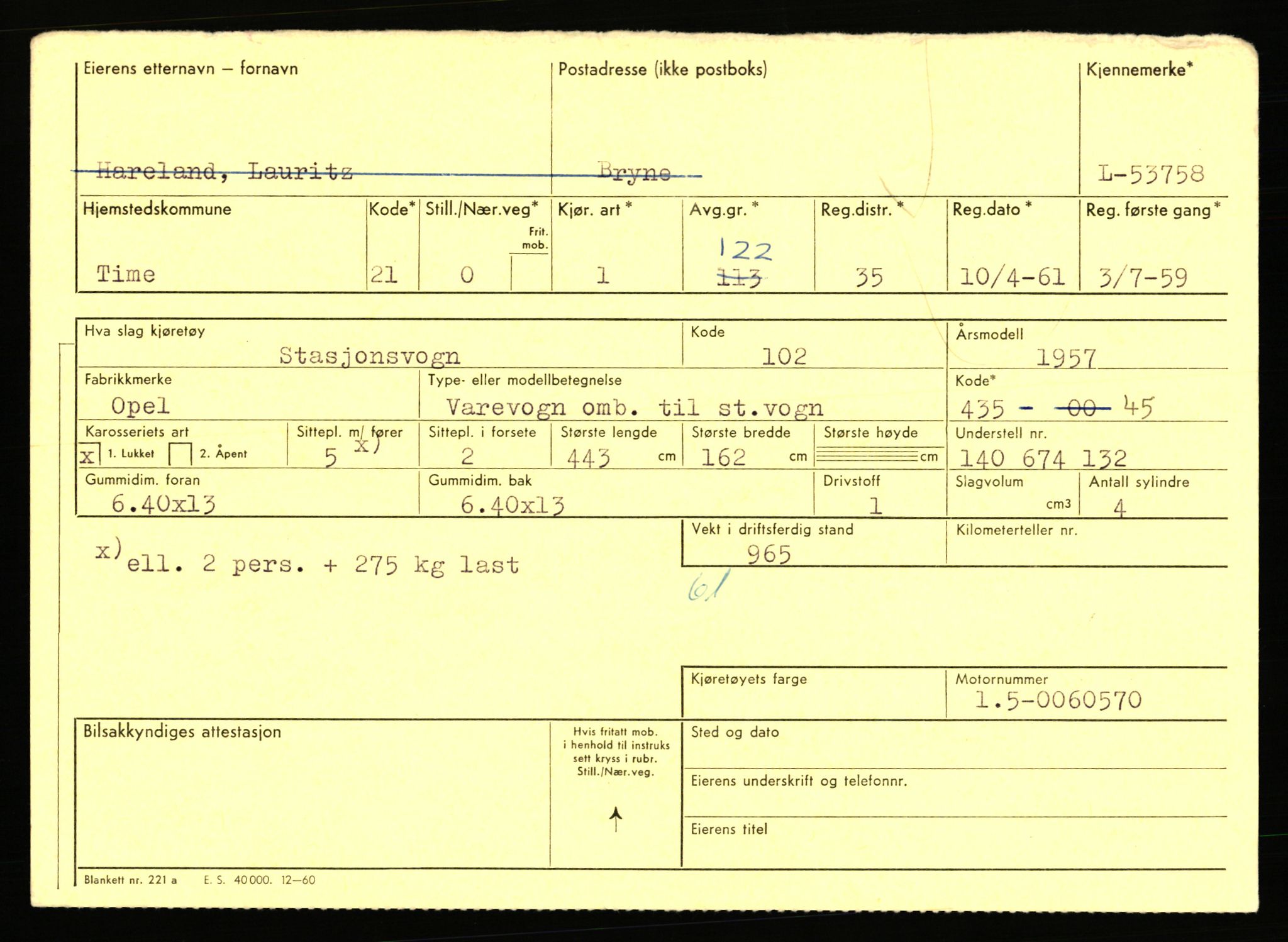 Stavanger trafikkstasjon, AV/SAST-A-101942/0/F/L0053: L-52900 - L-54199, 1930-1971, p. 2027