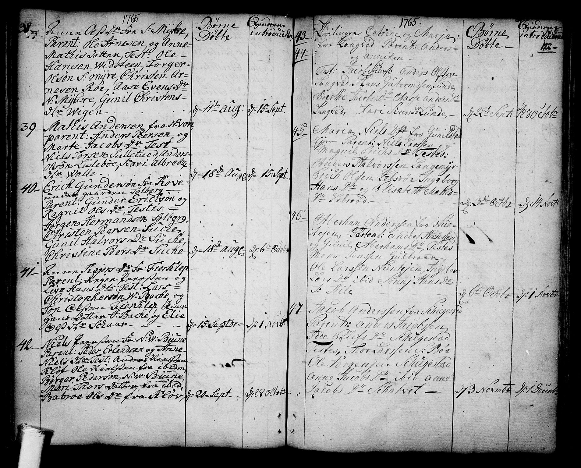 Ramnes kirkebøker, SAKO/A-314/F/Fa/L0001: Parish register (official) no. I 1, 1732-1774, p. 122