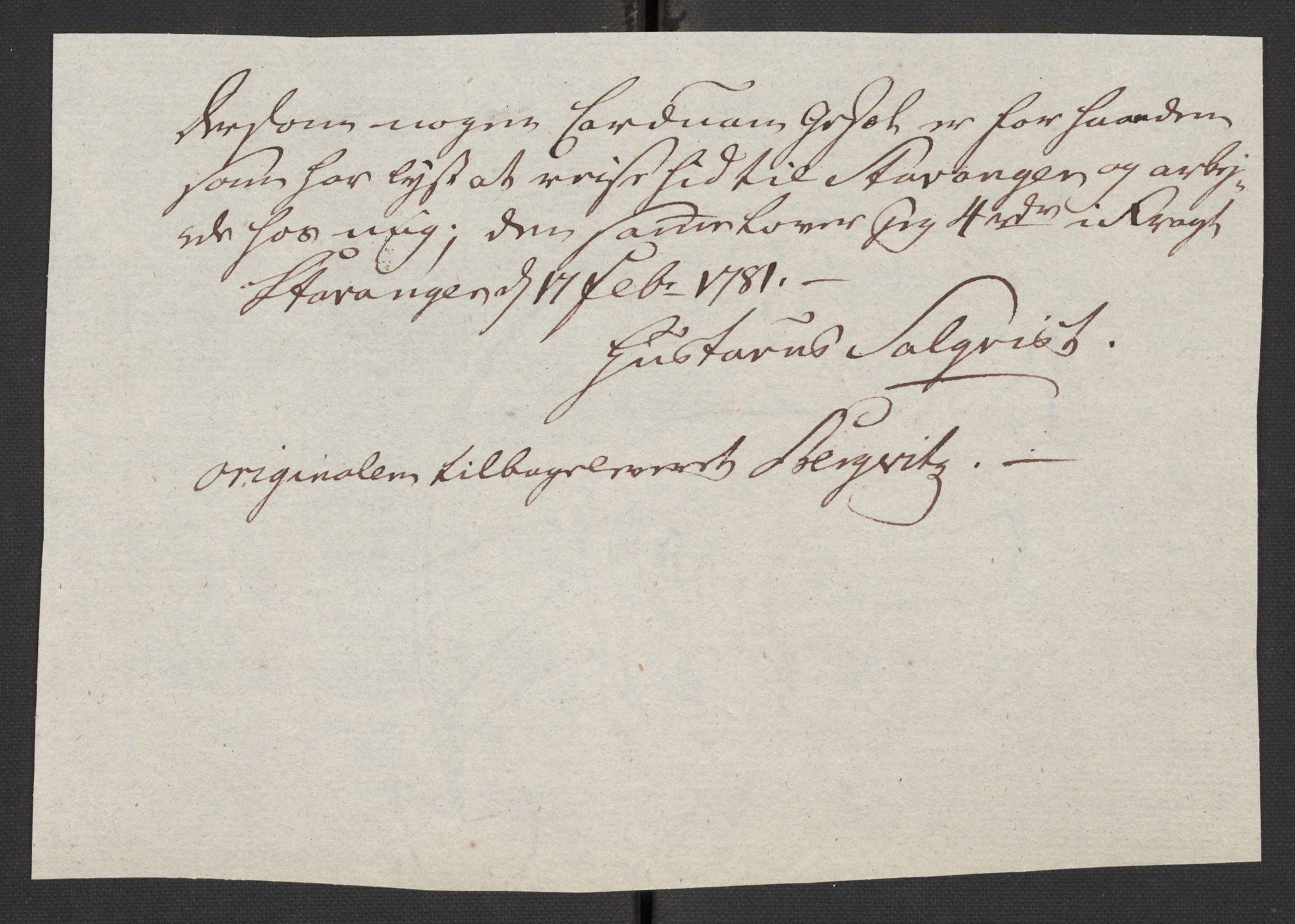 Oslo politidistrikt, AV/SAO-A-10085/D/Da/L0003: Innkomne brev, pro memoria m.v., 1781, p. 231