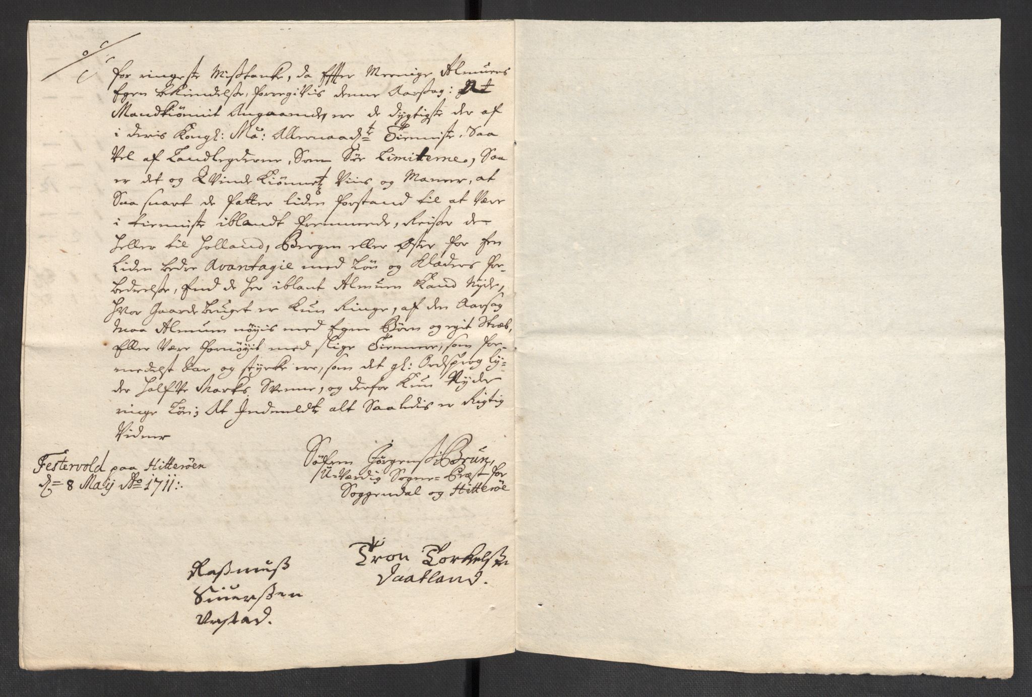 Rentekammeret inntil 1814, Reviderte regnskaper, Fogderegnskap, AV/RA-EA-4092/R43/L2554: Fogderegnskap Lista og Mandal, 1711, p. 290