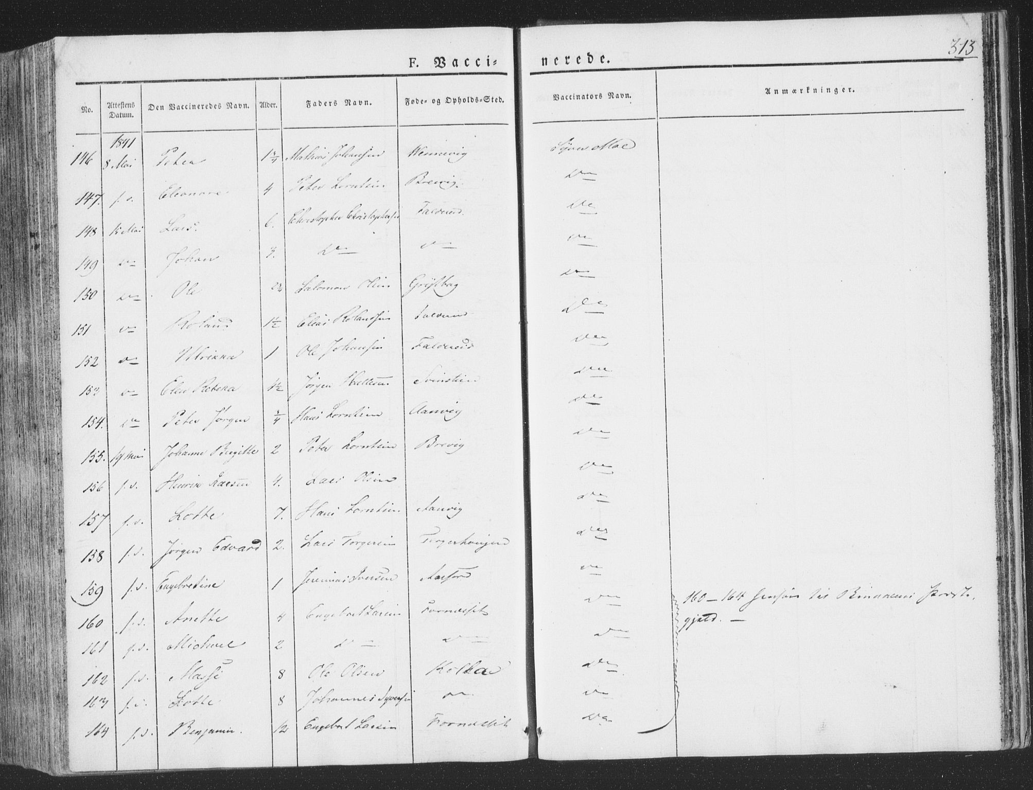 Ministerialprotokoller, klokkerbøker og fødselsregistre - Nord-Trøndelag, SAT/A-1458/780/L0639: Parish register (official) no. 780A04, 1830-1844, p. 313