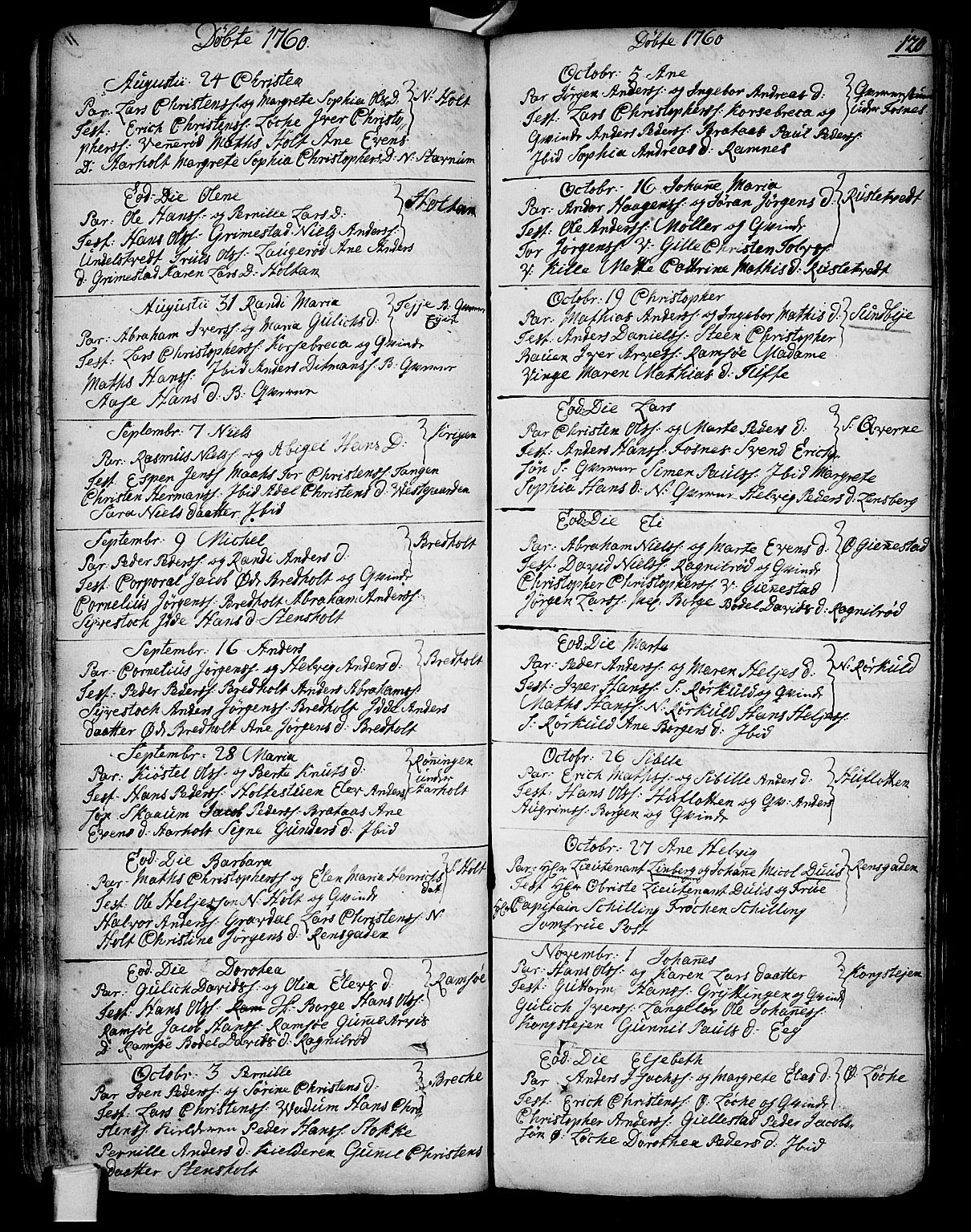 Stokke kirkebøker, AV/SAKO-A-320/F/Fa/L0002: Parish register (official) no. I 2, 1732-1770, p. 120