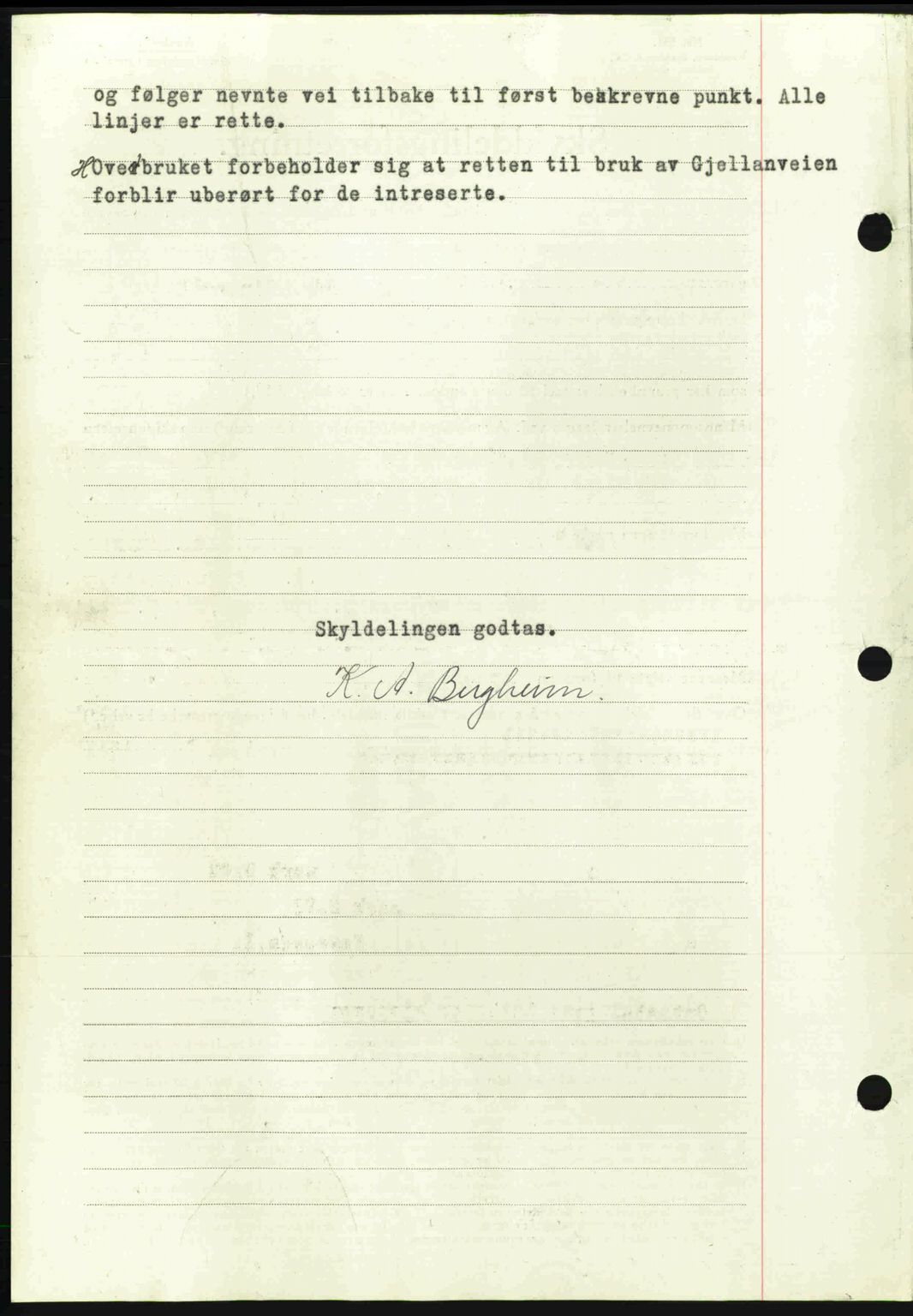 Nordmøre sorenskriveri, SAT/A-4132/1/2/2Ca: Mortgage book no. A89, 1940-1941, Diary no: : 2127/1940