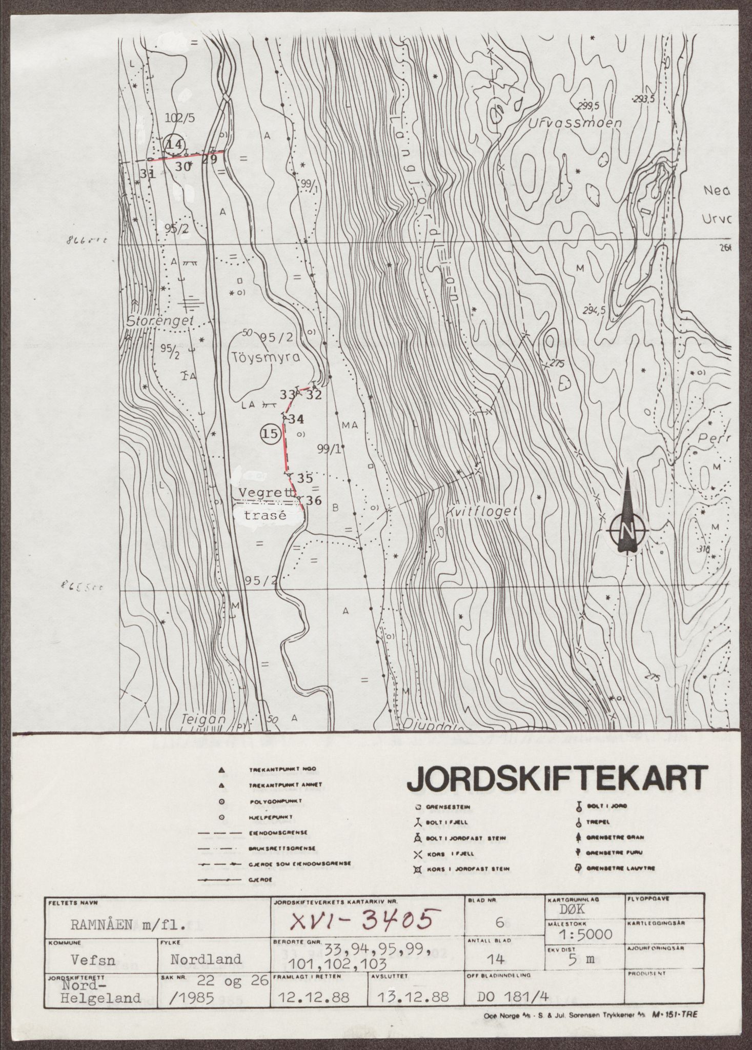 Jordskifteverkets kartarkiv, RA/S-3929/T, 1859-1988, p. 4426