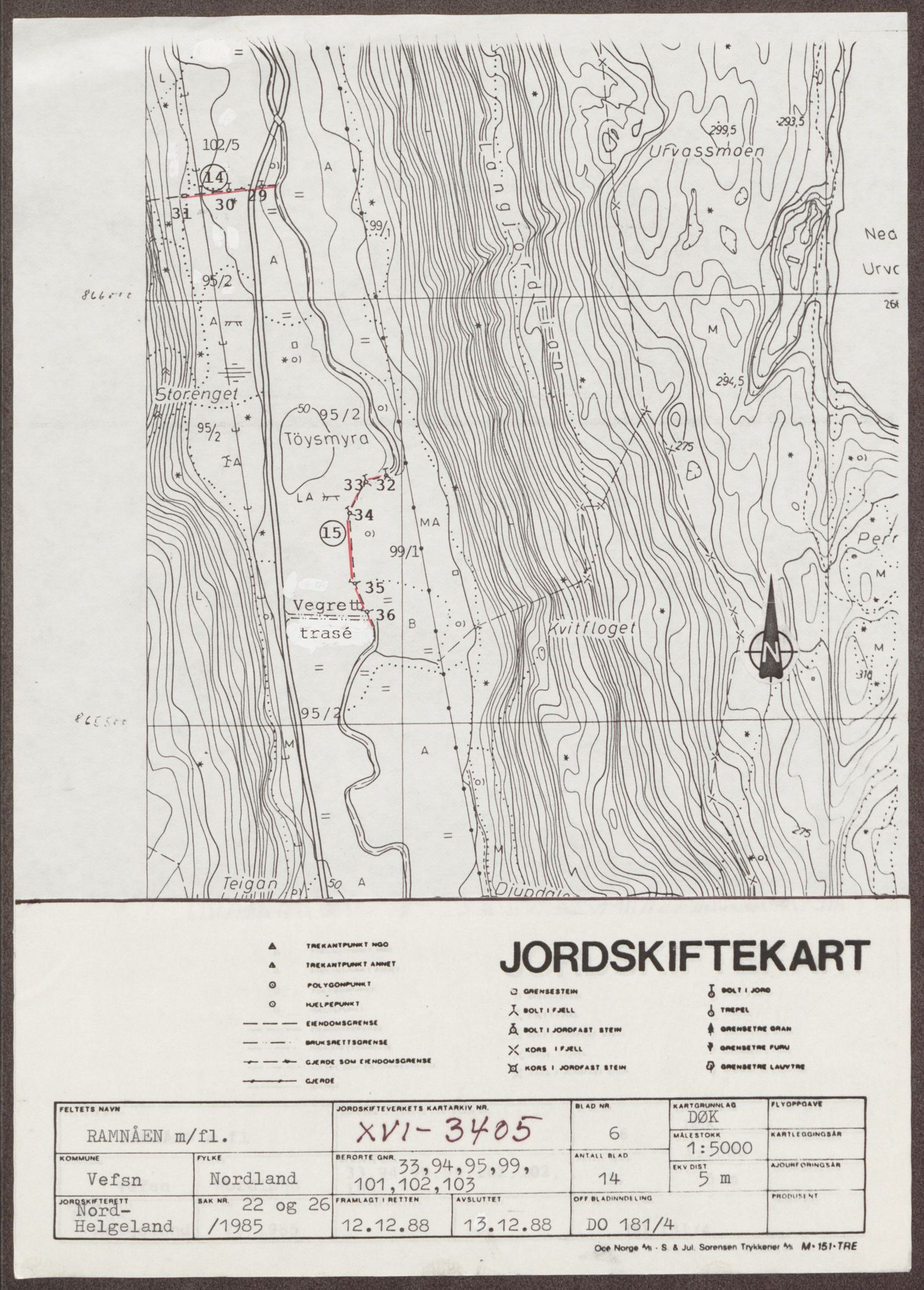 Jordskifteverkets kartarkiv, AV/RA-S-3929/T, 1859-1988, p. 4426