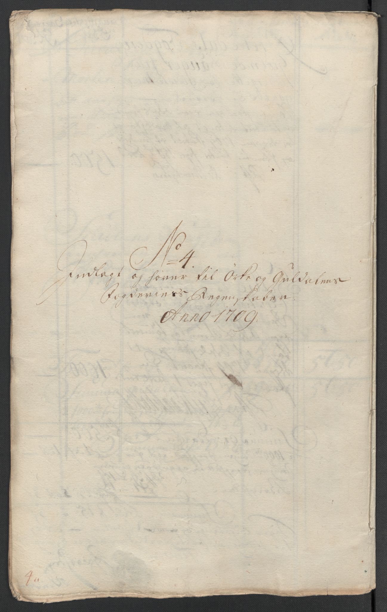 Rentekammeret inntil 1814, Reviderte regnskaper, Fogderegnskap, RA/EA-4092/R60/L3959: Fogderegnskap Orkdal og Gauldal, 1709, p. 135