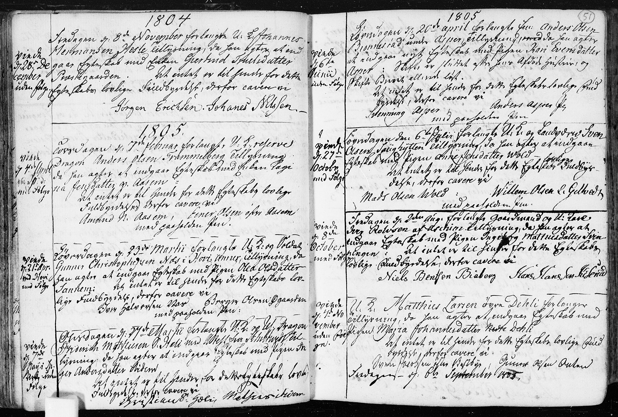 Spydeberg prestekontor Kirkebøker, AV/SAO-A-10924/F/Fa/L0003: Parish register (official) no. I 3, 1778-1814, p. 51