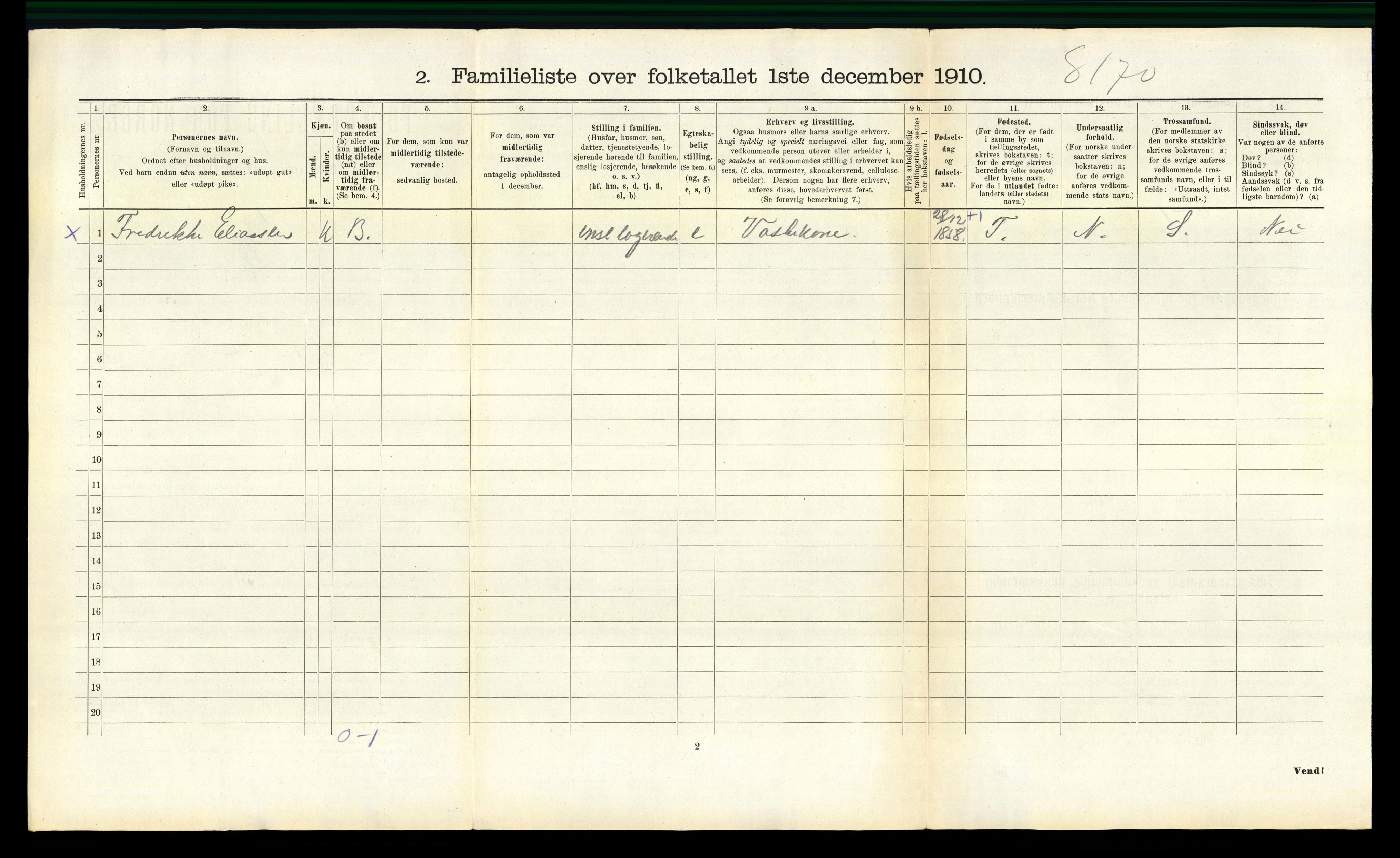 RA, 1910 census for Horten, 1910, p. 481