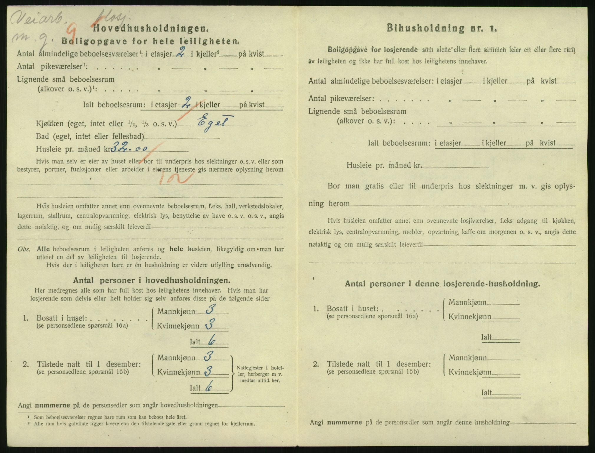 SAO, 1920 census for Kristiania, 1920, p. 120694