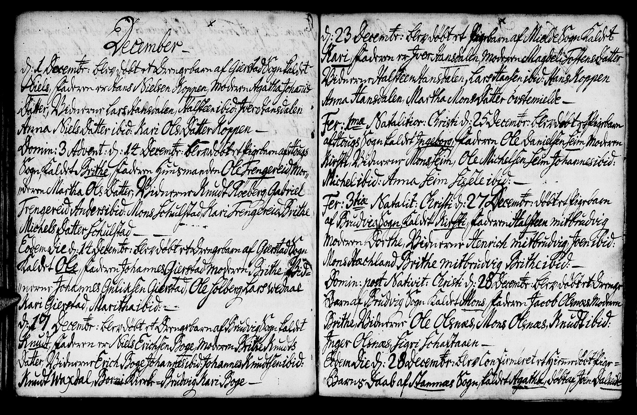 Haus sokneprestembete, AV/SAB-A-75601/H/Haa: Parish register (official) no. A 8, 1754-1769, p. 31