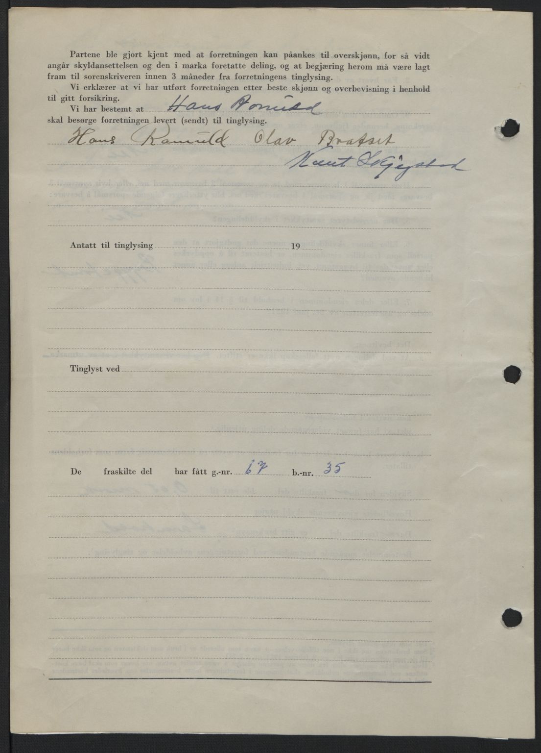 Romsdal sorenskriveri, AV/SAT-A-4149/1/2/2C: Mortgage book no. A34, 1950-1950, Diary no: : 3600/1950