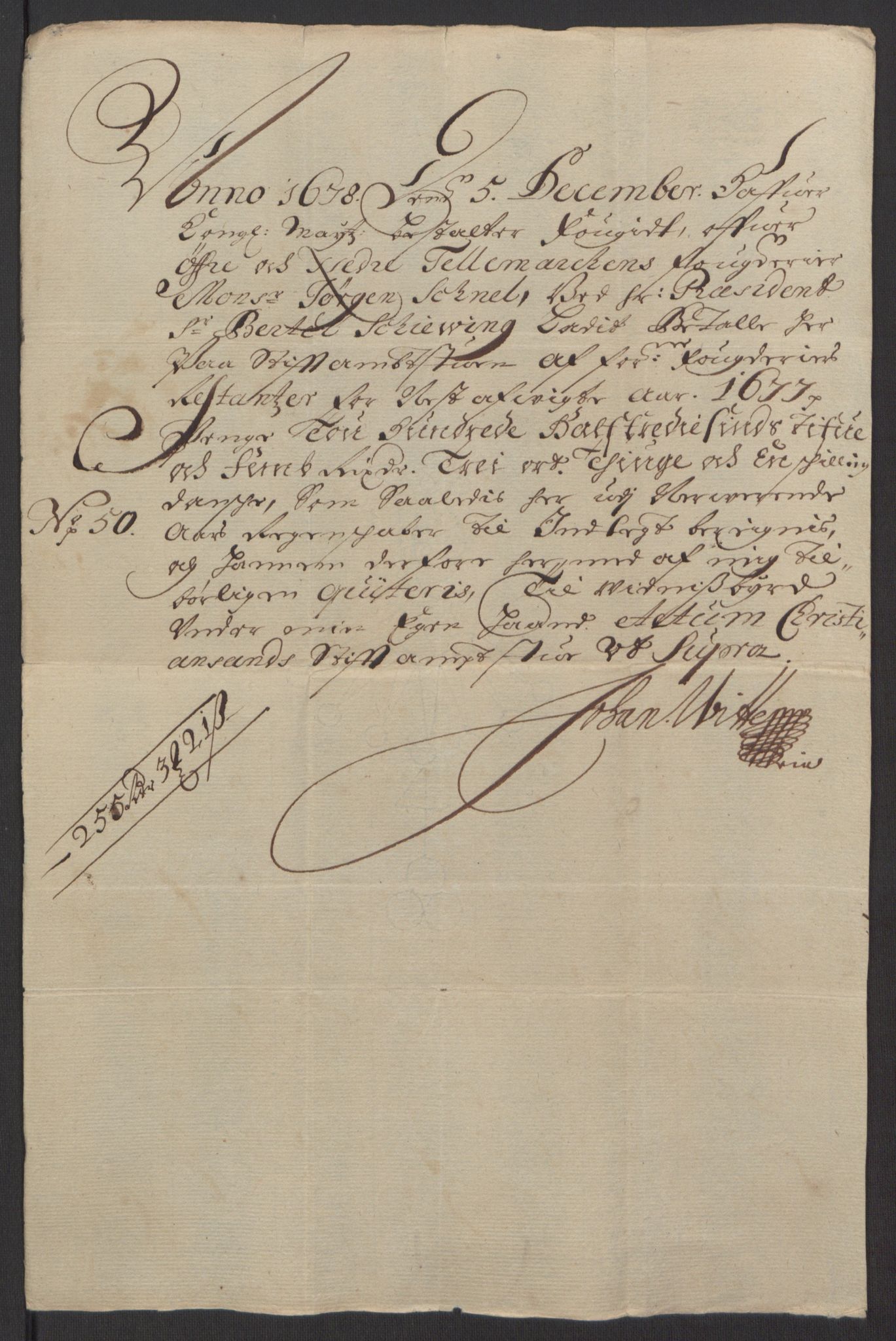 Rentekammeret inntil 1814, Reviderte regnskaper, Fogderegnskap, AV/RA-EA-4092/R35/L2071: Fogderegnskap Øvre og Nedre Telemark, 1678, p. 174