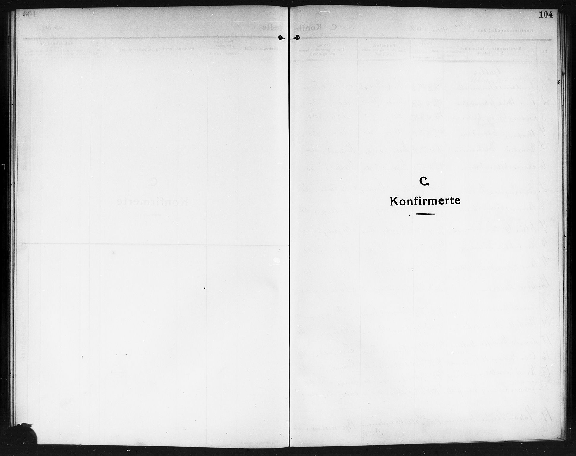 Tune prestekontor Kirkebøker, SAO/A-2007/G/Ga/L0002: Parish register (copy) no. I 2, 1910-1913, p. 104