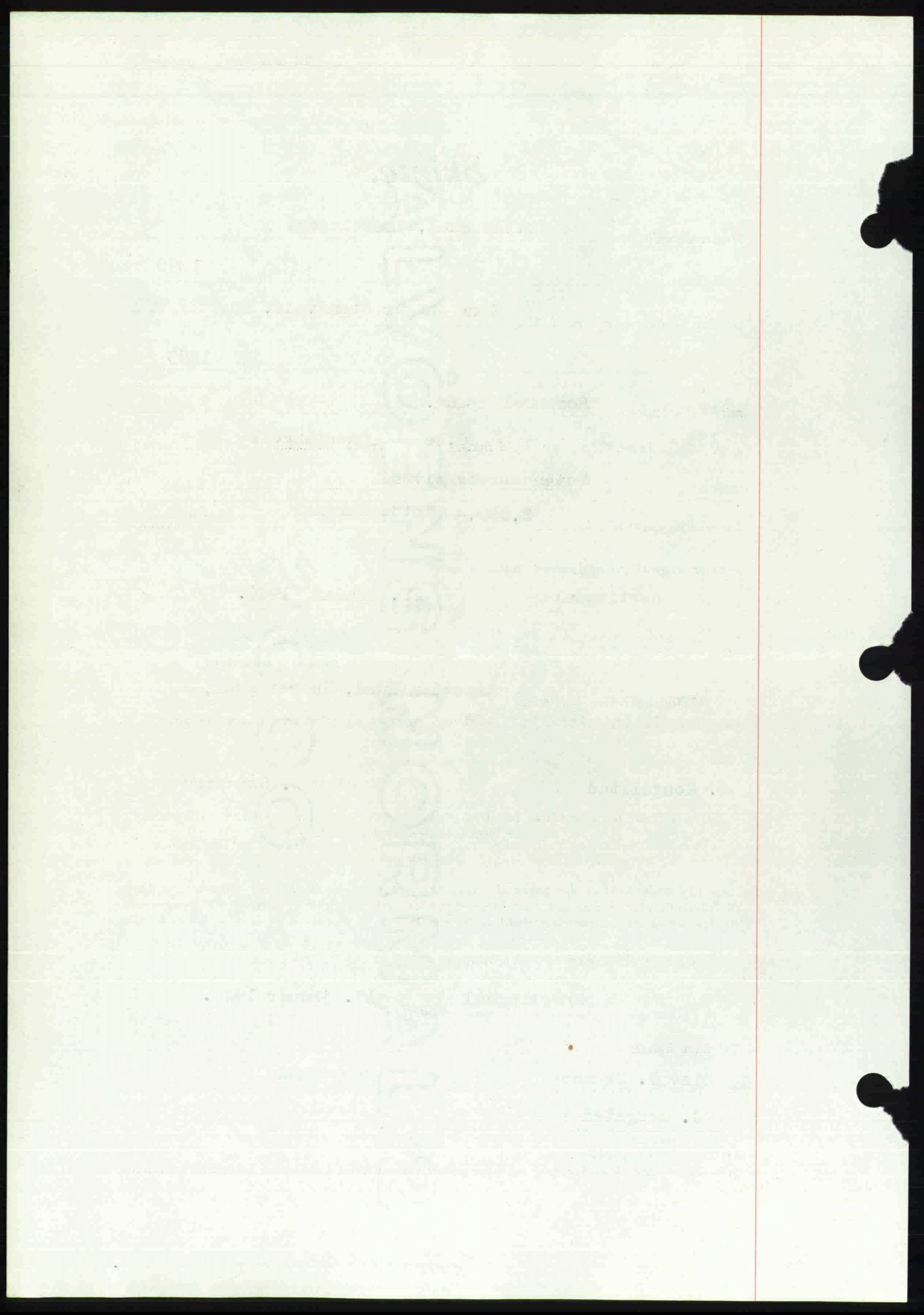 Toten tingrett, SAH/TING-006/H/Hb/Hbc/L0007: Mortgage book no. Hbc-07, 1939-1940, Diary no: : 57/1940