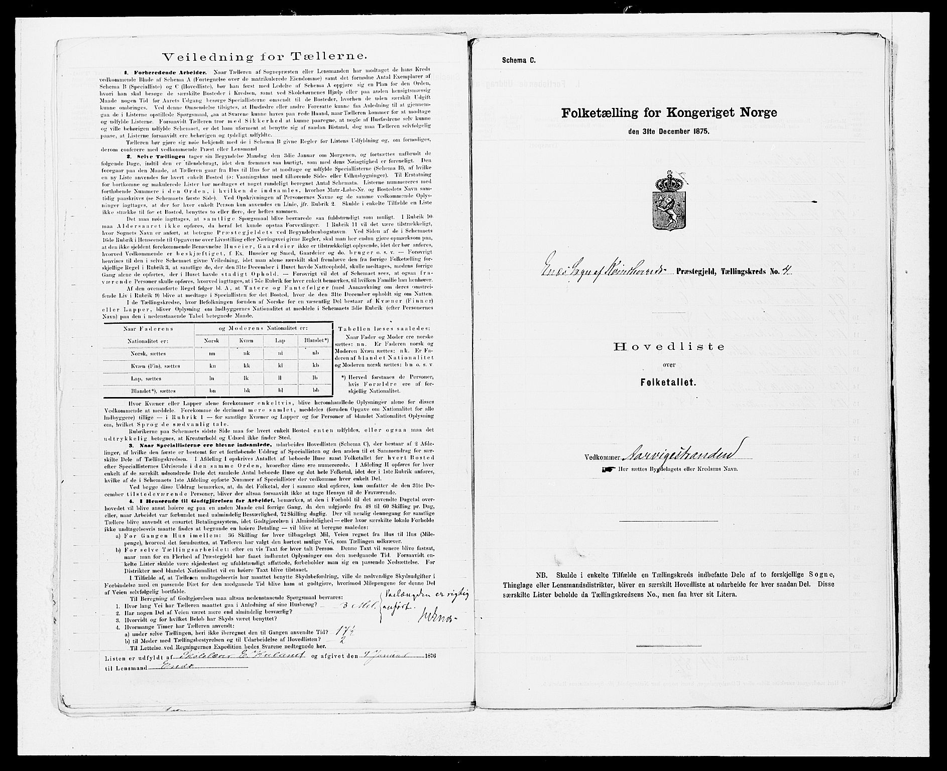 SAB, 1875 census for 1224P Kvinnherad, 1875, p. 8