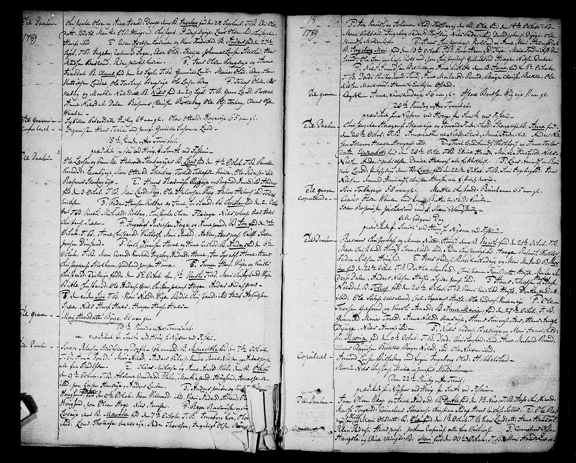 Eiker kirkebøker, SAKO/A-4/F/Fa/L0009: Parish register (official) no. I 9, 1789-1806, p. 17-18