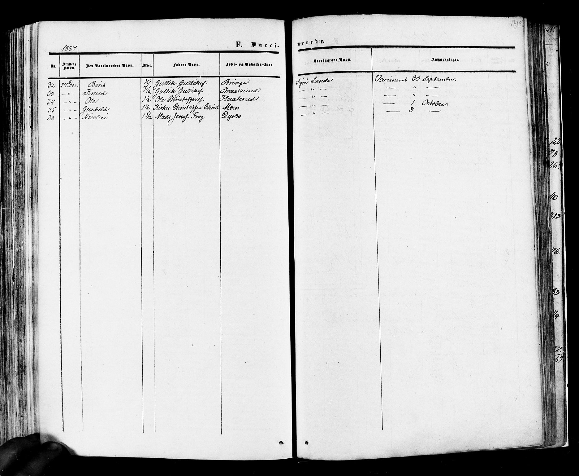 Flesberg kirkebøker, SAKO/A-18/F/Fa/L0007: Parish register (official) no. I 7, 1861-1878, p. 398