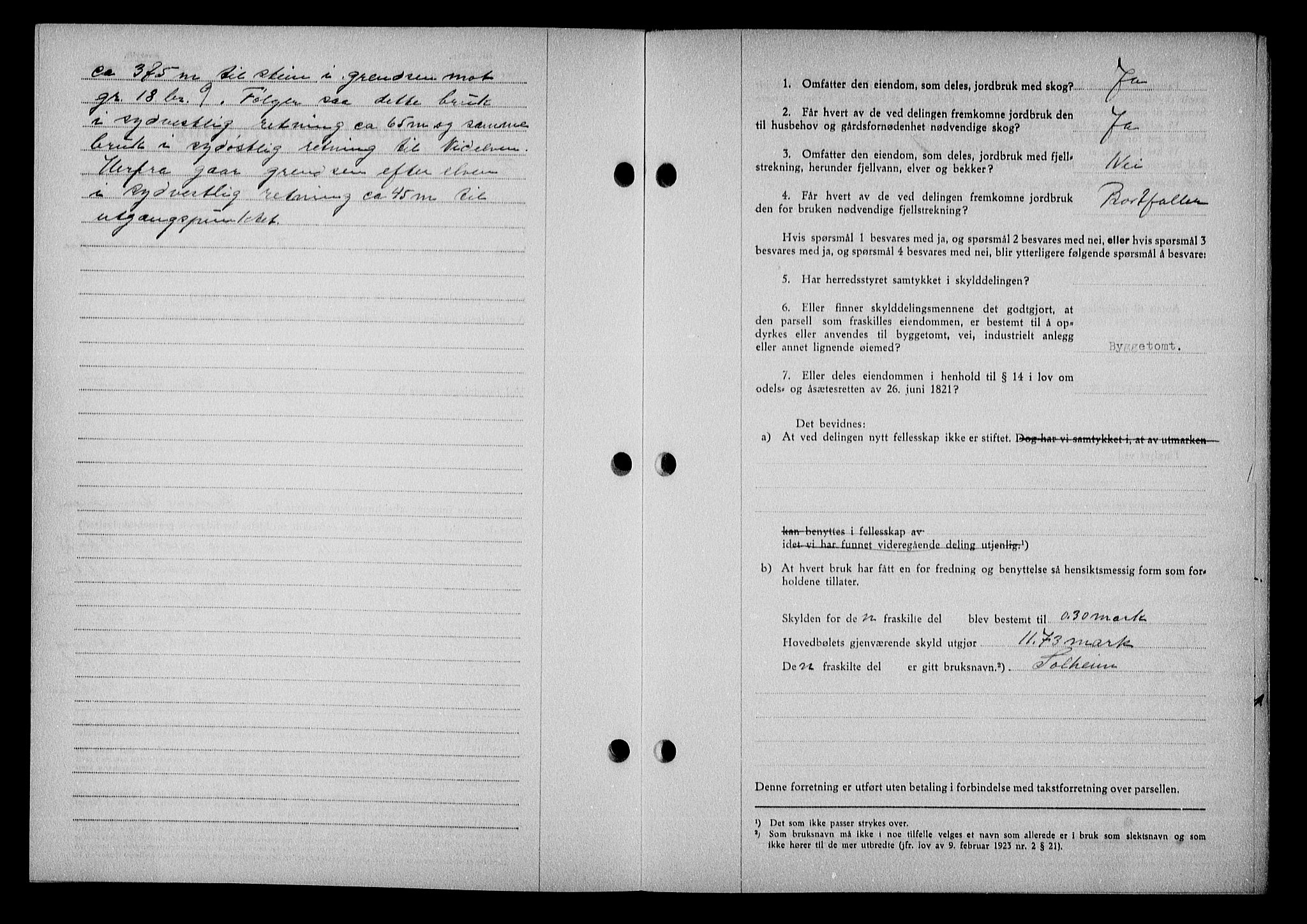 Nedenes sorenskriveri, AV/SAK-1221-0006/G/Gb/Gba/L0048: Mortgage book no. A-II, 1940-1941, Diary no: : 431/1941