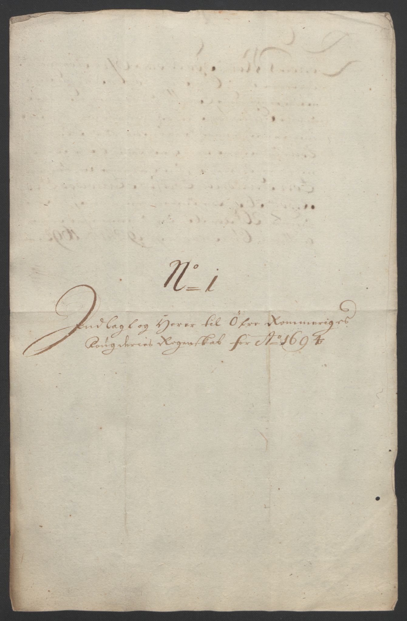 Rentekammeret inntil 1814, Reviderte regnskaper, Fogderegnskap, AV/RA-EA-4092/R12/L0706: Fogderegnskap Øvre Romerike, 1694, p. 281