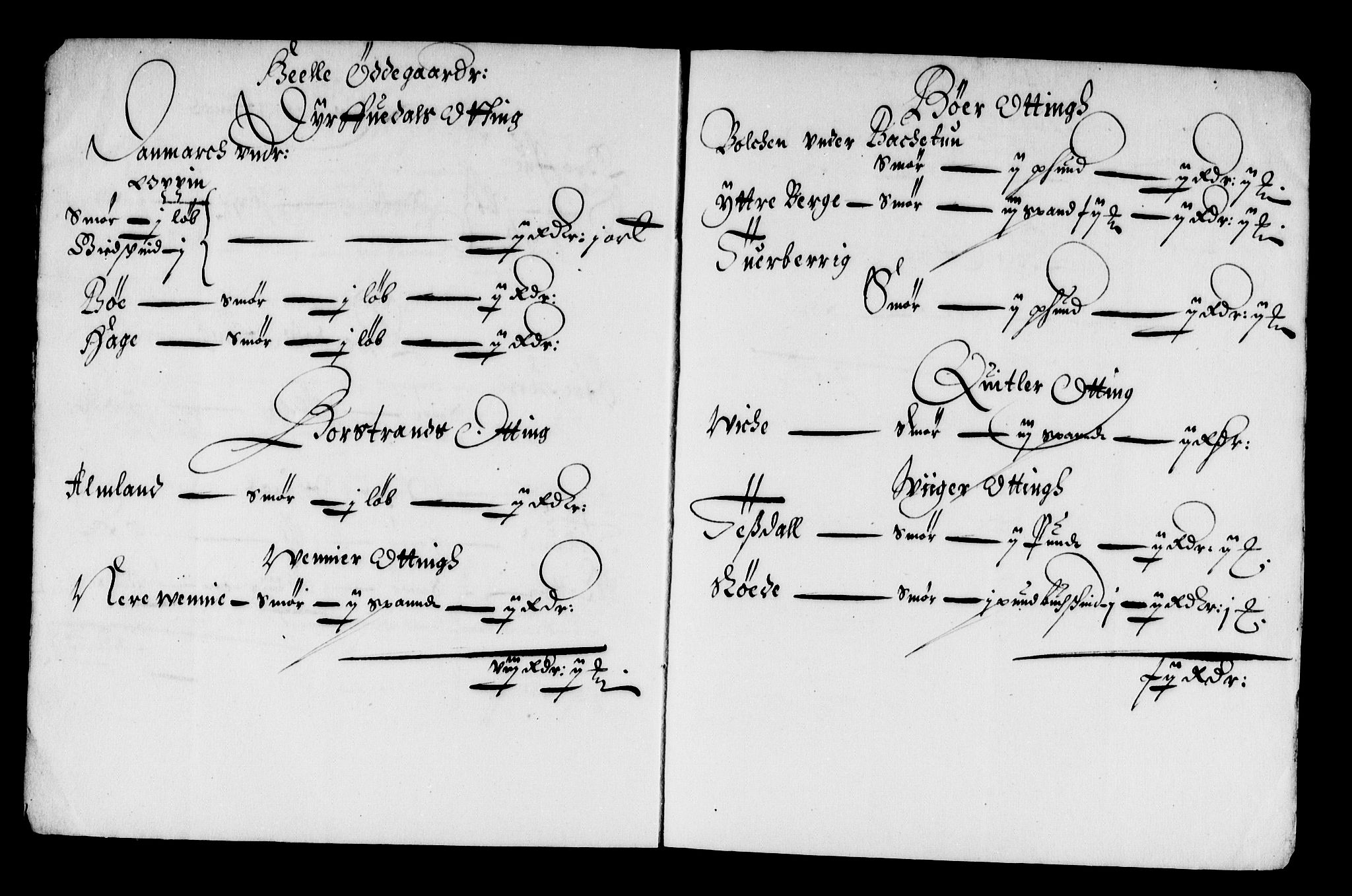 Rentekammeret inntil 1814, Reviderte regnskaper, Stiftamtstueregnskaper, Bergen stiftamt, AV/RA-EA-6043/R/Rc/L0020: Bergen stiftamt, 1666