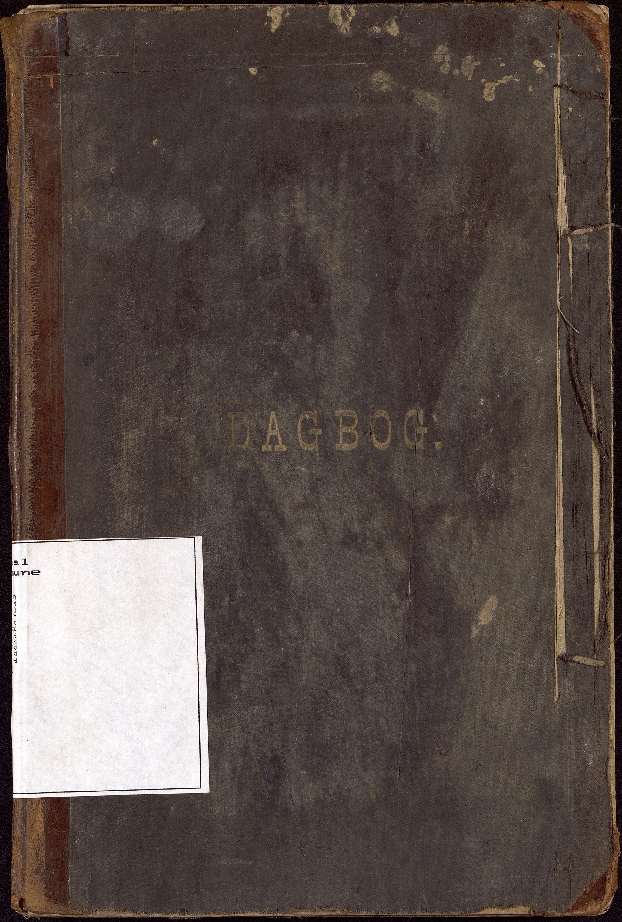 Laudal kommune - Laudal Skole, ARKSOR/1021LA553/I/L0001: Dagbok, 1895-1918