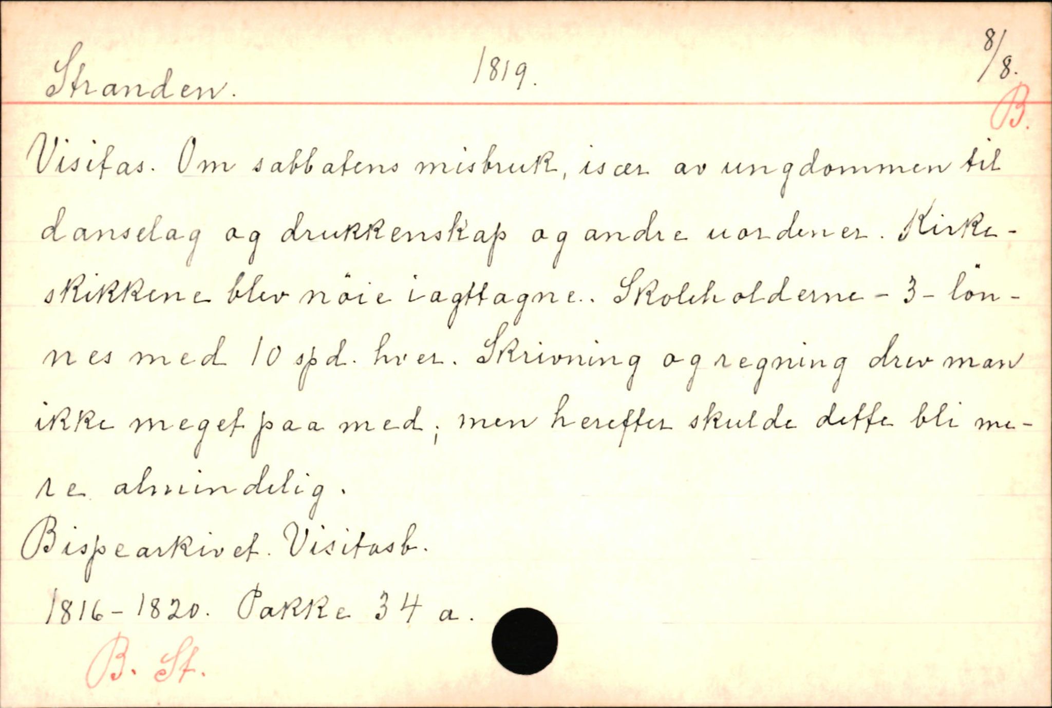 Haugen, Johannes - lærer, AV/SAB-SAB/PA-0036/01/L0001: Om klokkere og lærere, 1521-1904, p. 11017