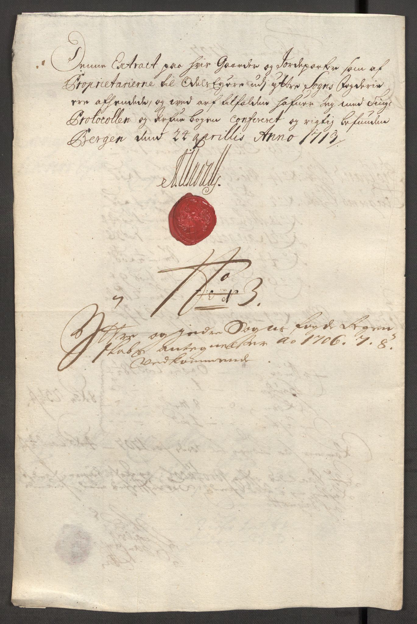 Rentekammeret inntil 1814, Reviderte regnskaper, Fogderegnskap, AV/RA-EA-4092/R52/L3315: Fogderegnskap Sogn, 1708, p. 332