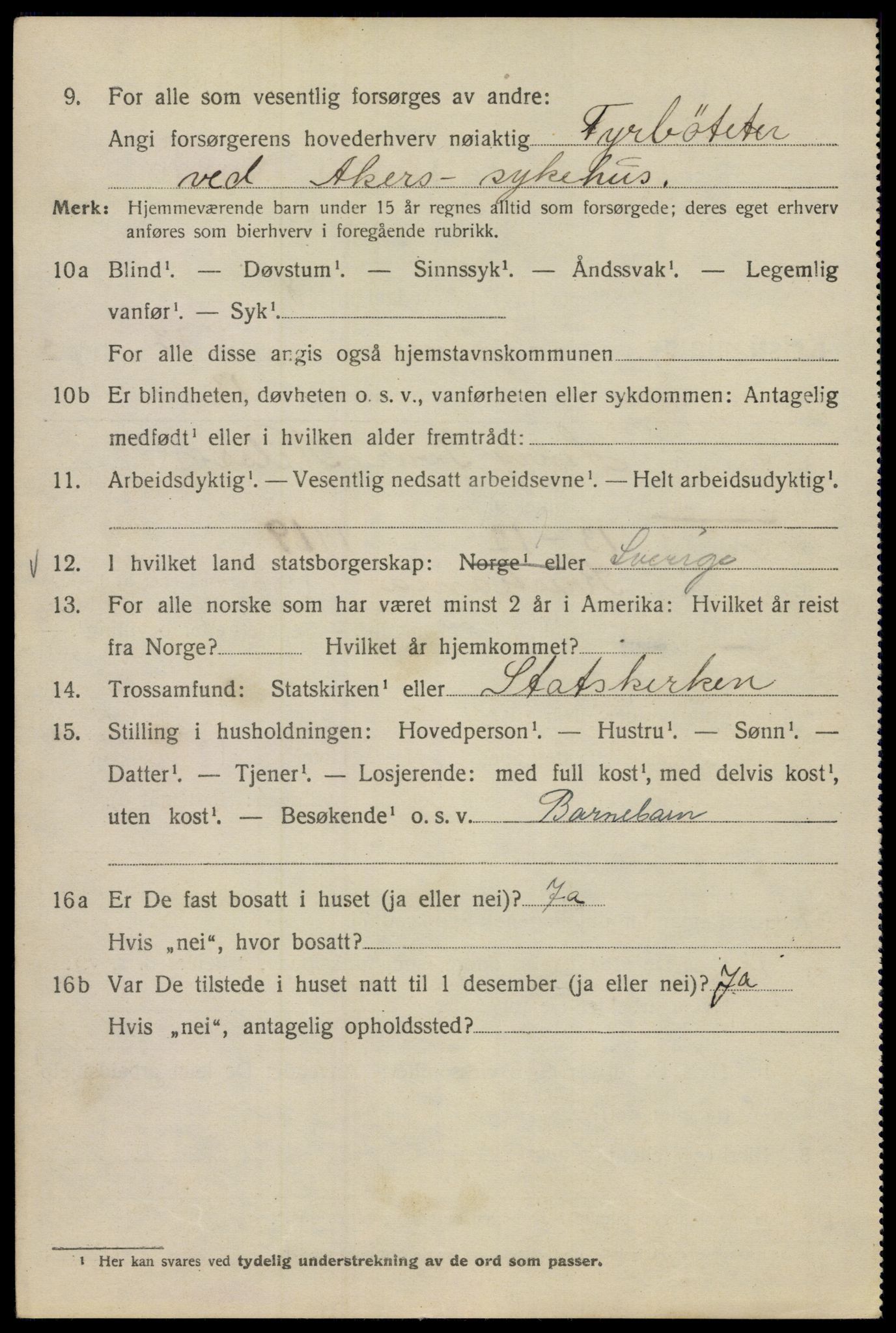 SAO, 1920 census for Kristiania, 1920, p. 163202