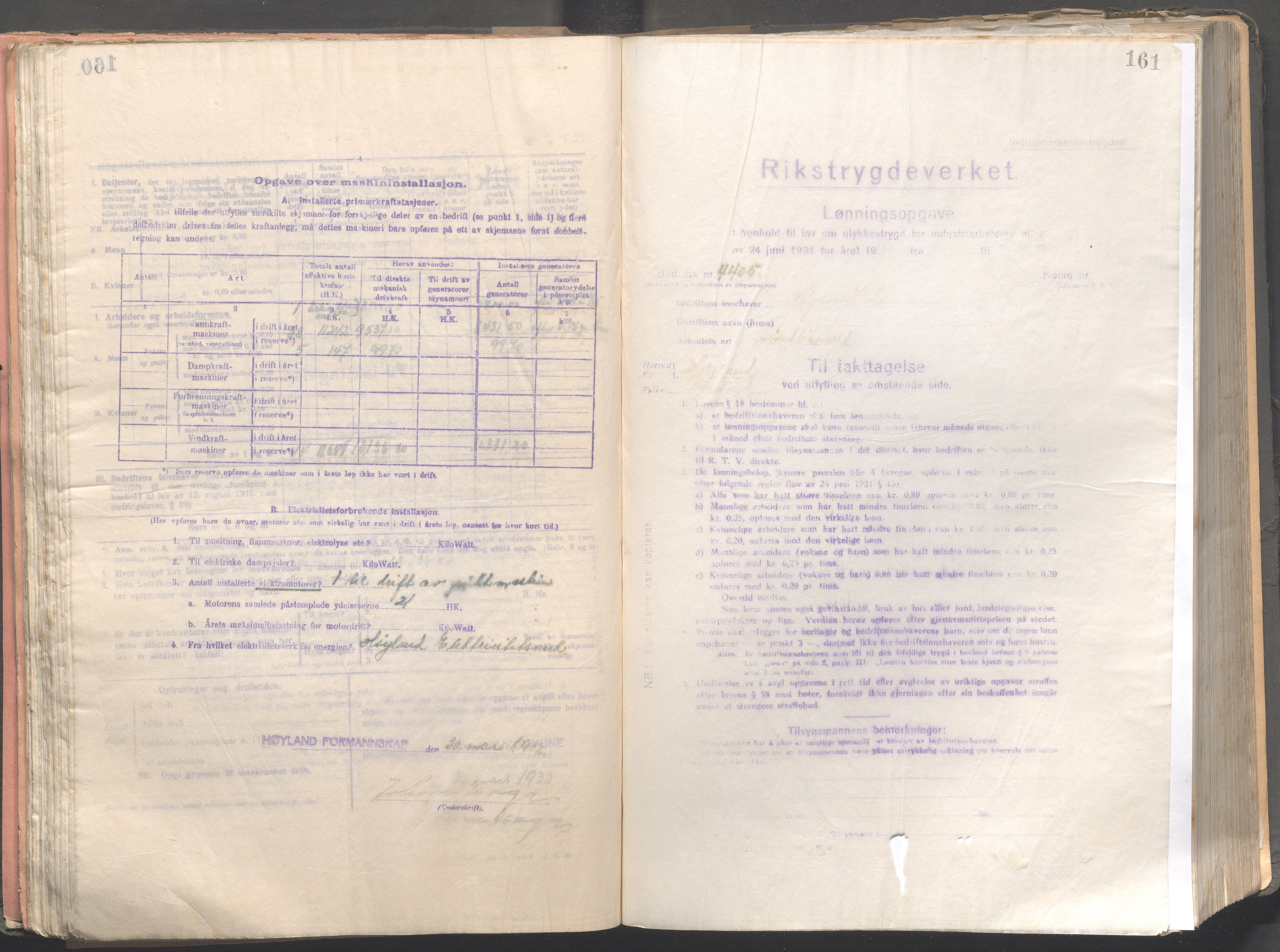 Høyland kommune - Formannskapet, IKAR/K-100046/B/L0004: Kopibok, 1916-1917, p. 161