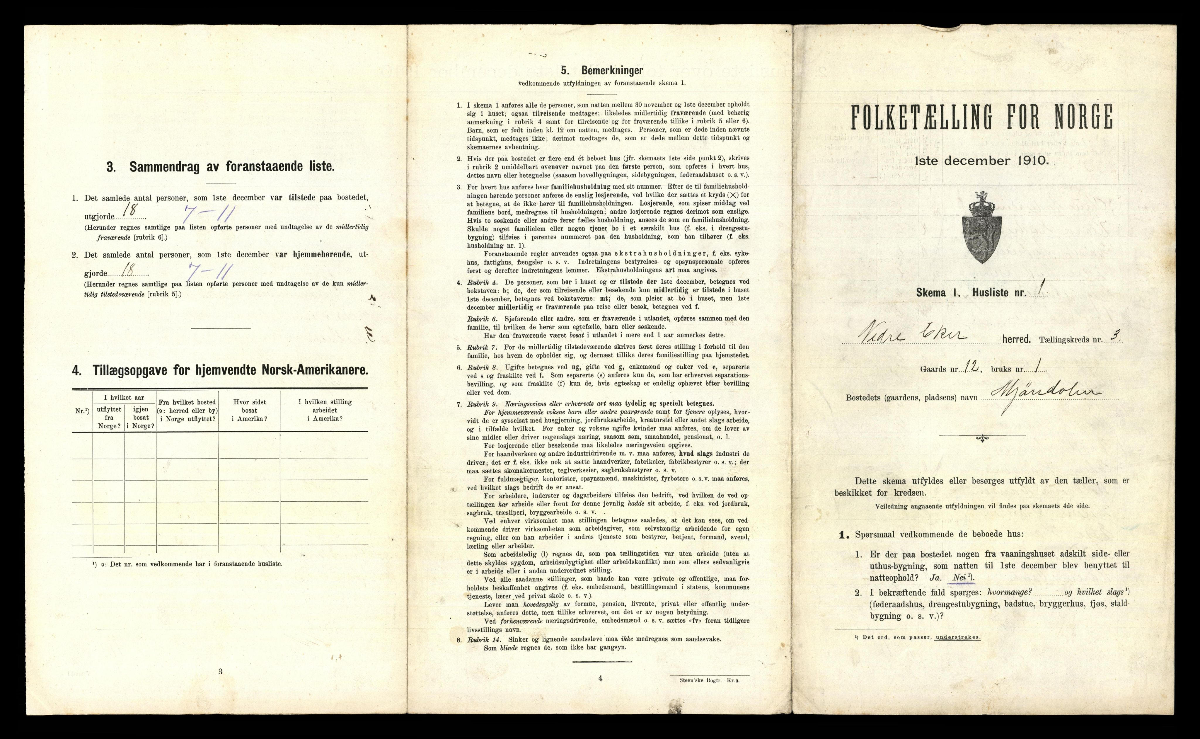 RA, 1910 census for Nedre Eiker, 1910, p. 631