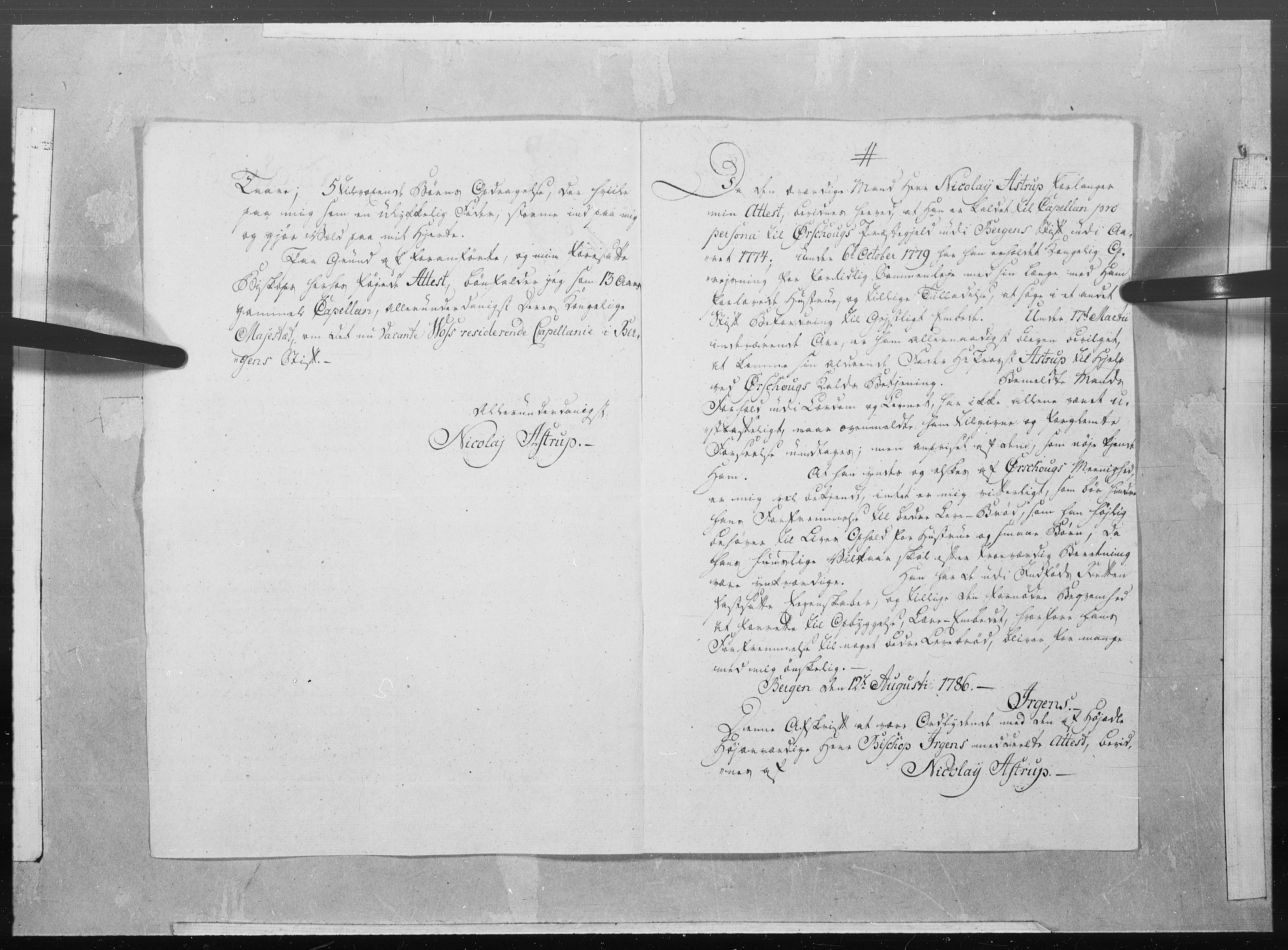 Danske Kanselli 1572-1799, AV/RA-EA-3023/F/Fc/Fcc/Fcca/L0266: Norske innlegg 1572-1799, 1787, p. 8