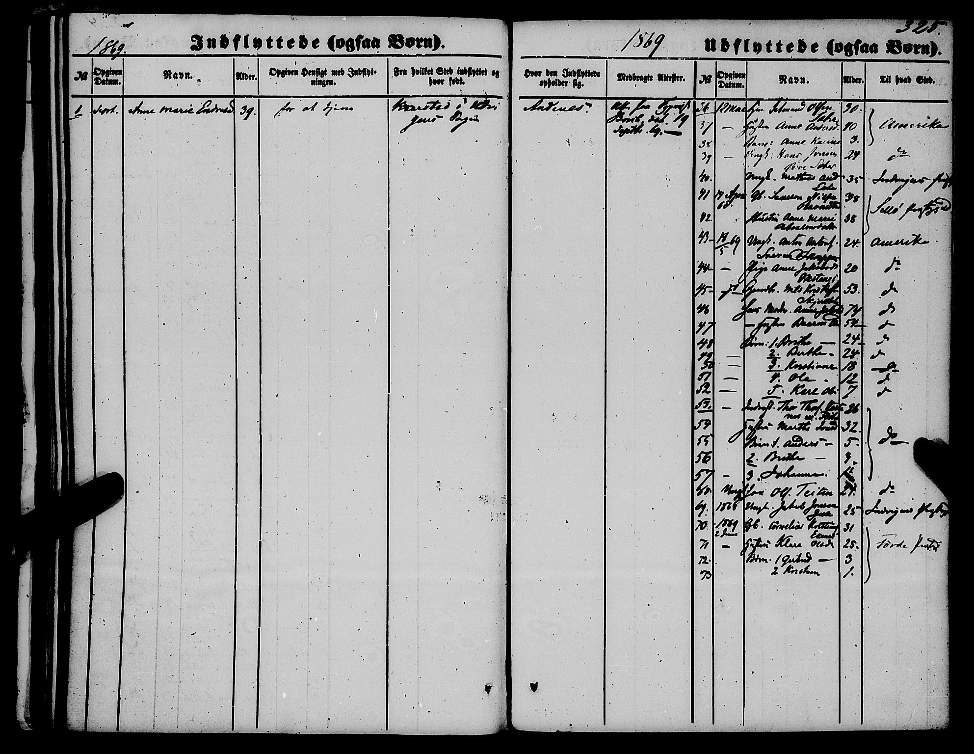Gloppen sokneprestembete, SAB/A-80101/H/Haa/Haaa/L0009: Parish register (official) no. A 9, 1855-1870, p. 325