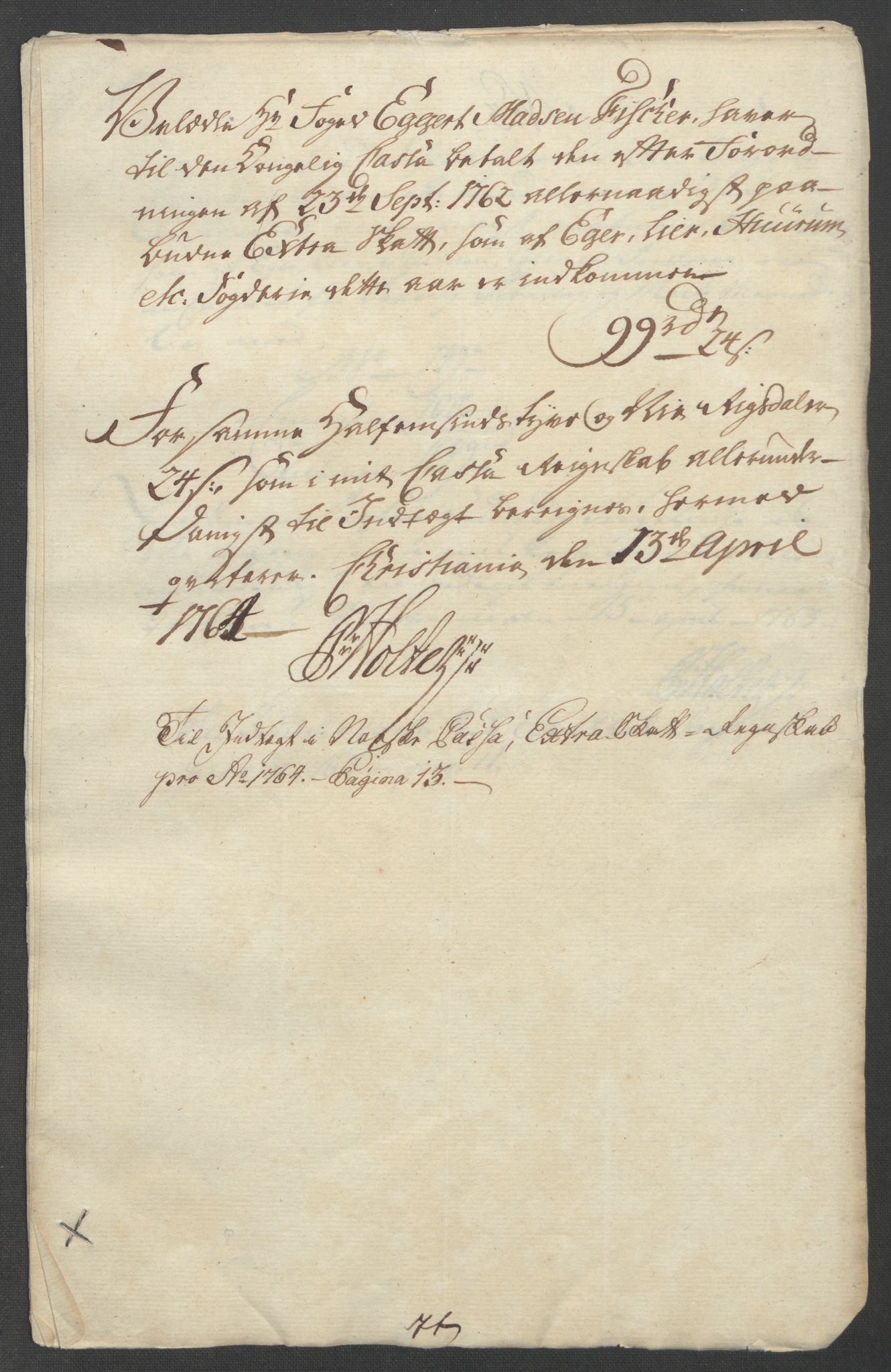Rentekammeret inntil 1814, Reviderte regnskaper, Fogderegnskap, RA/EA-4092/R31/L1833: Ekstraskatten Hurum, Røyken, Eiker, Lier og Buskerud, 1762-1764, p. 125