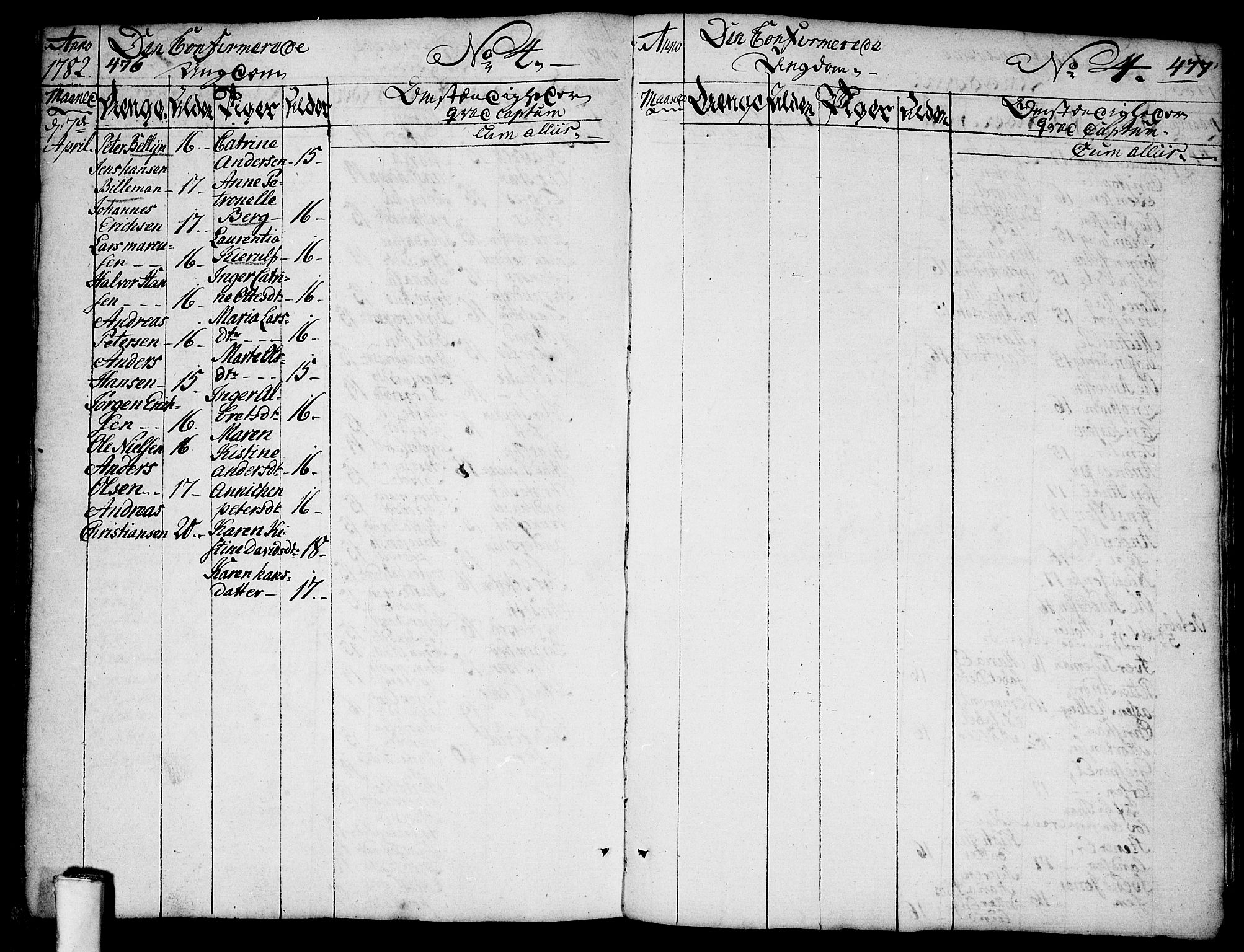 Moss prestekontor Kirkebøker, SAO/A-2003/F/Fa/L0003: Parish register (official) no. I 3, 1779-1814, p. 476-477