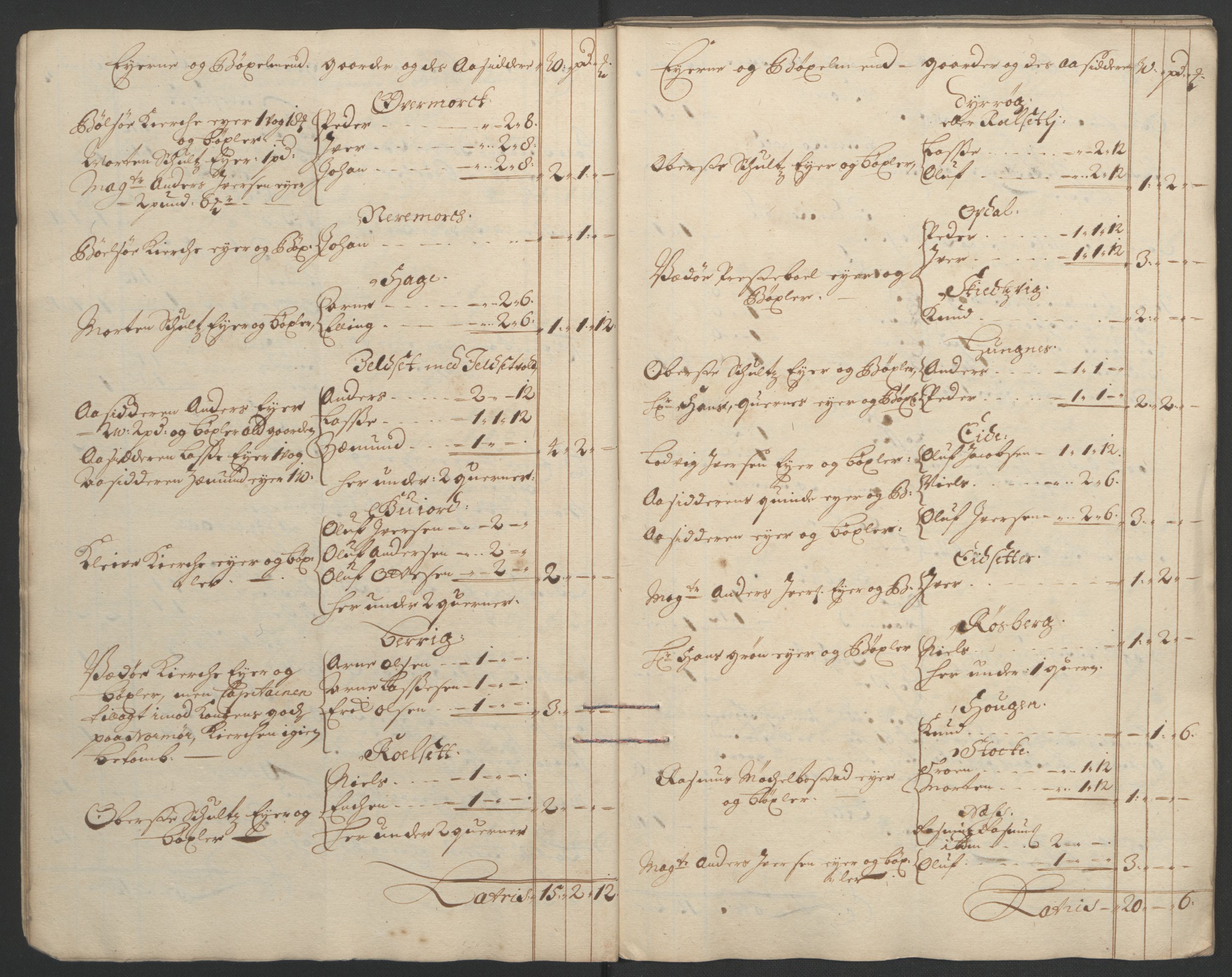 Rentekammeret inntil 1814, Reviderte regnskaper, Fogderegnskap, AV/RA-EA-4092/R55/L3652: Fogderegnskap Romsdal, 1695-1696, p. 168