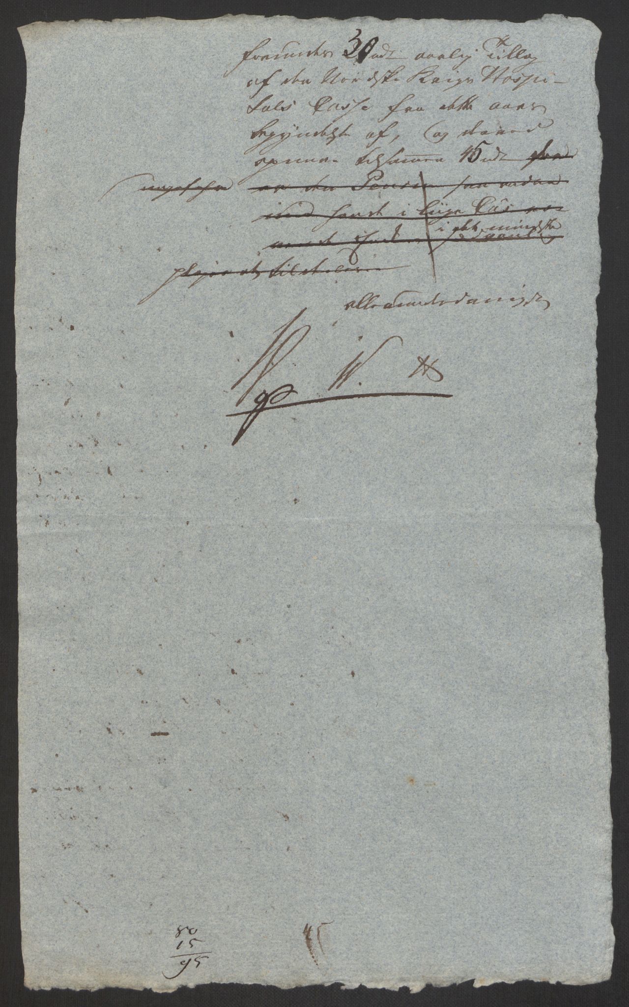 Forsvaret, Den norske kvesthuskasse/krigshospitalkasse, AV/RA-RAFA-1887/F/Fa/L0008: Konsepter, 1790-1793, p. 1009
